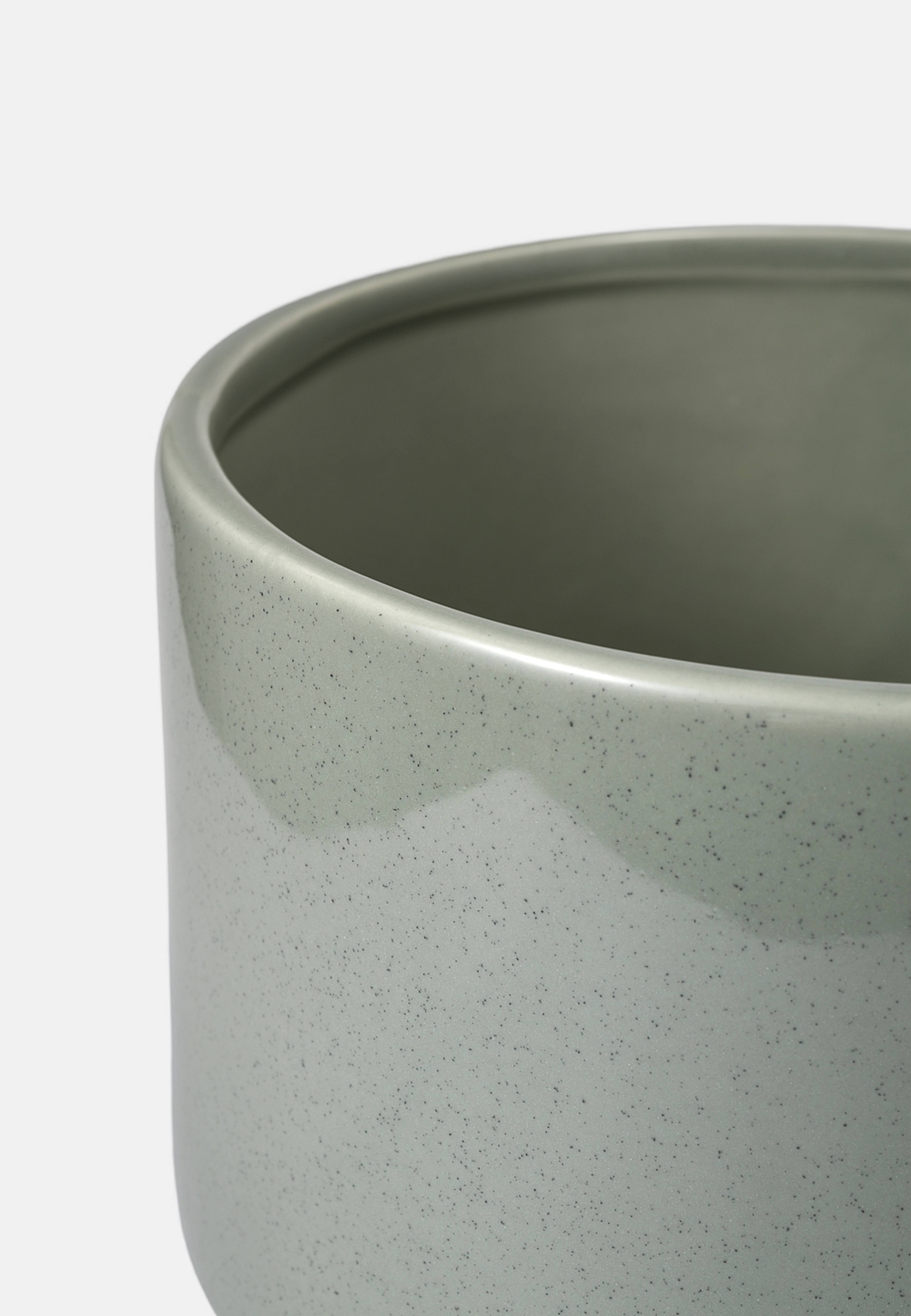 Kruka SPECKLED 20 cm, från Åhléns Home, i färgen Green. Klicka för att öppna bilden i stort format