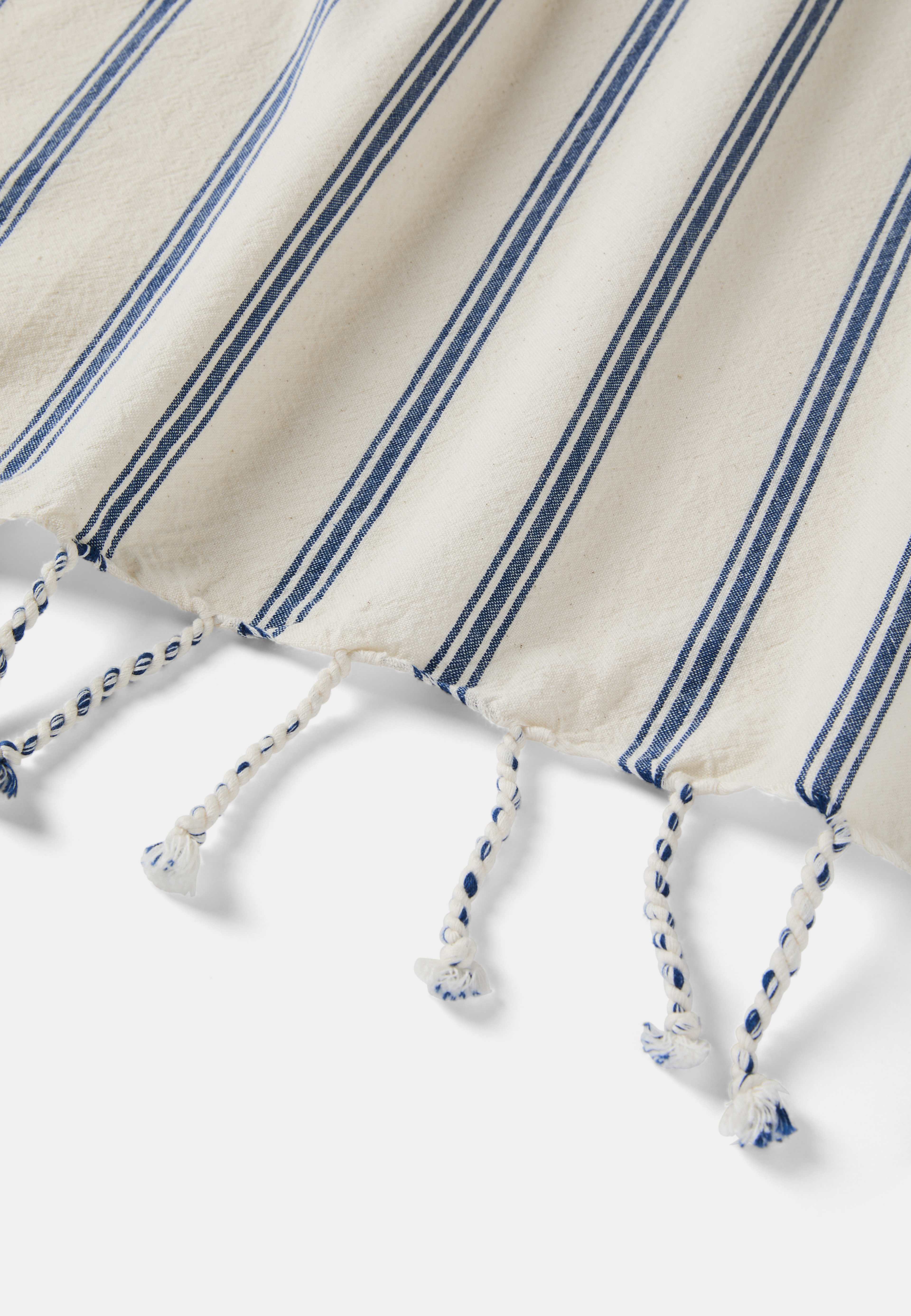 Handduk HAMAM 90x160 cm, från Åhléns Home, i färgen Blue Stripe. Klicka för att öppna bilden i stort format