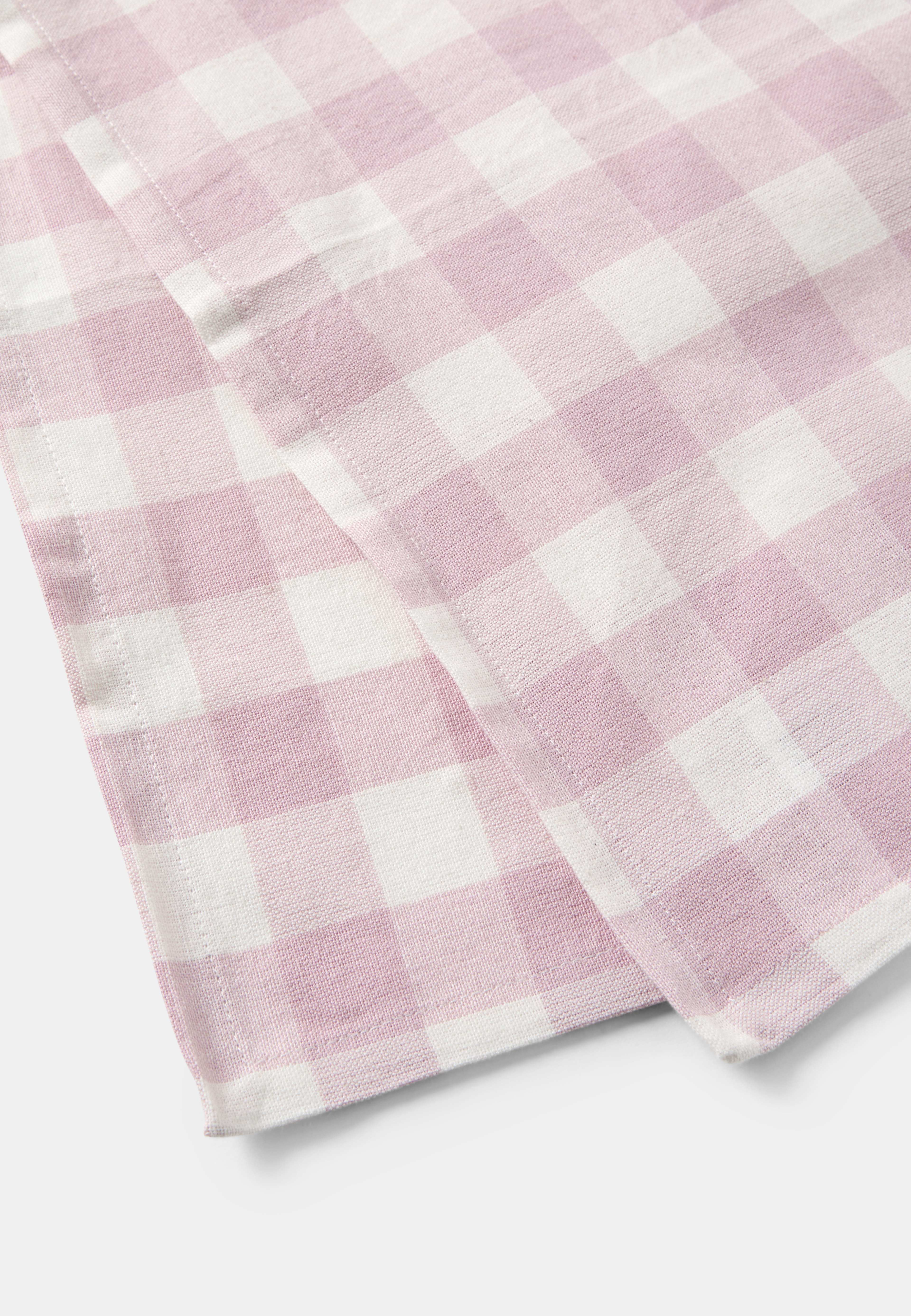 Bomullsservetter GINGHAM, 2-pack, från Åhléns Home, i färgen Lt Pink. Klicka för att öppna bilden i stort format