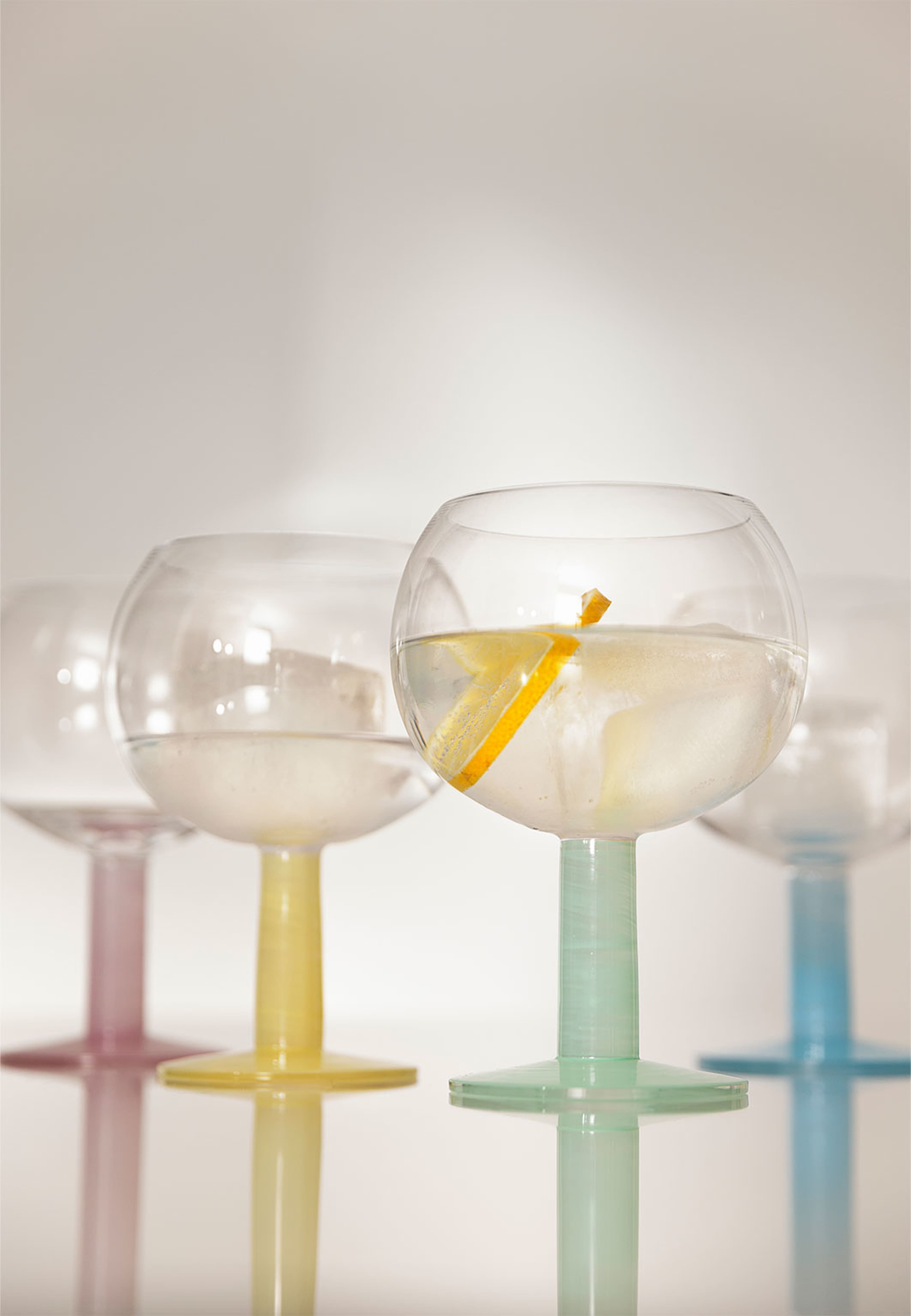 Gin och tonicglas PASTELL 50 cl, 4-pack, från Åhléns Home, i färgen Multi. Klicka för att öppna bilden i stort format