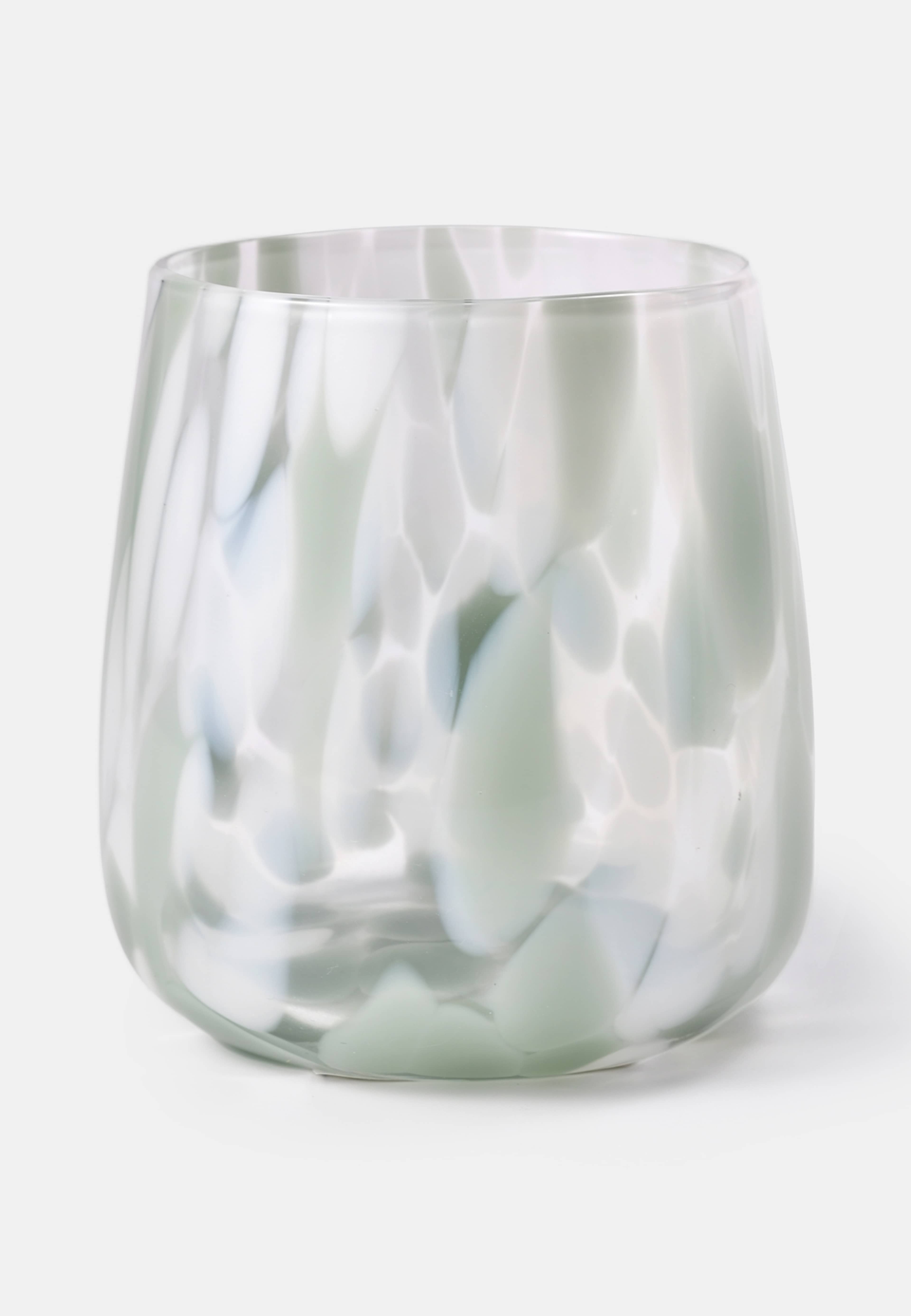 Badrumsmugg DOTS, från Åhléns Home, i färgen Green. Klicka för att öppna bilden i stort format