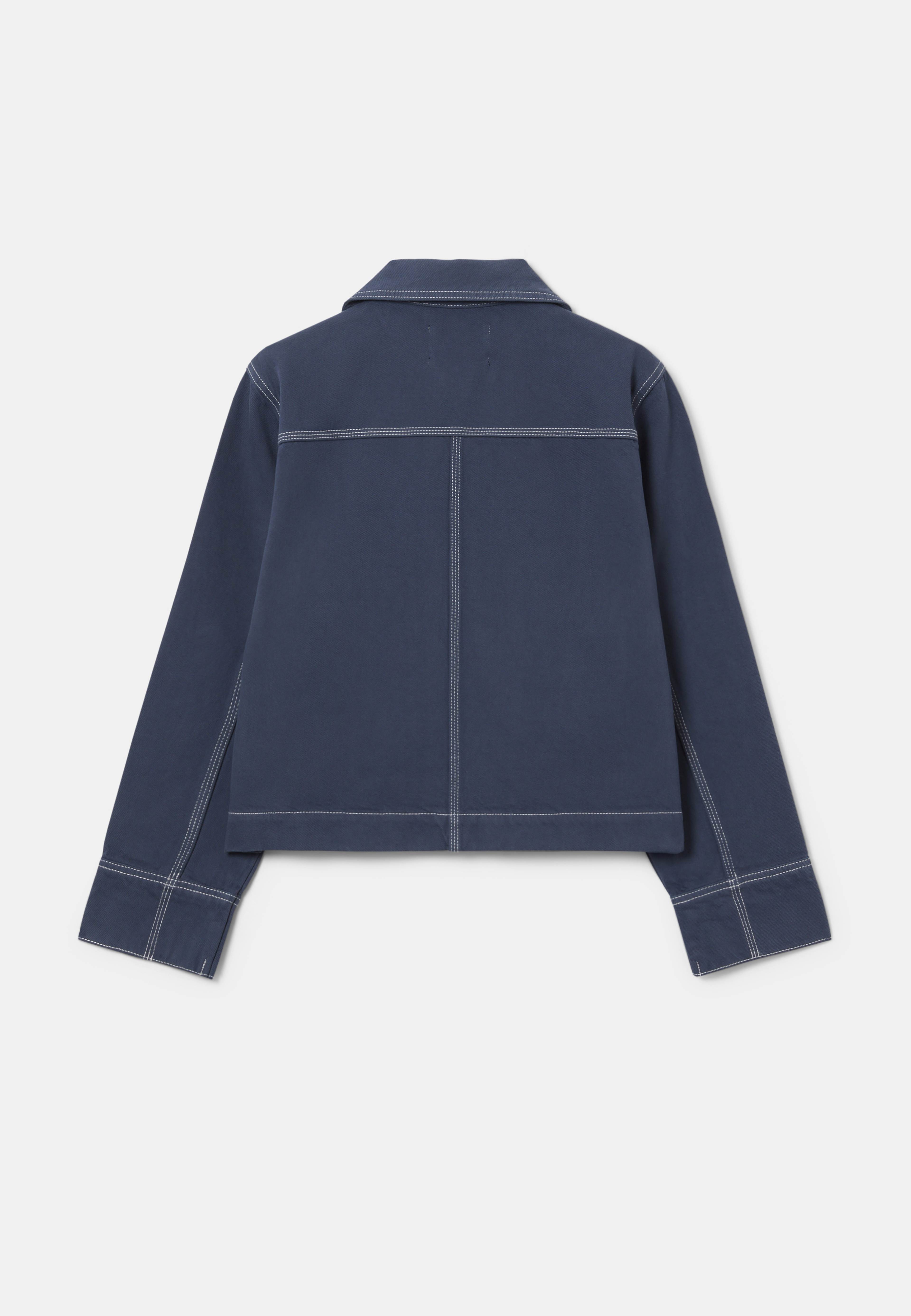 Twilljacka JETTE, från Carin Wester, i färgen French Blue. Klicka för att öppna bilden i stort format