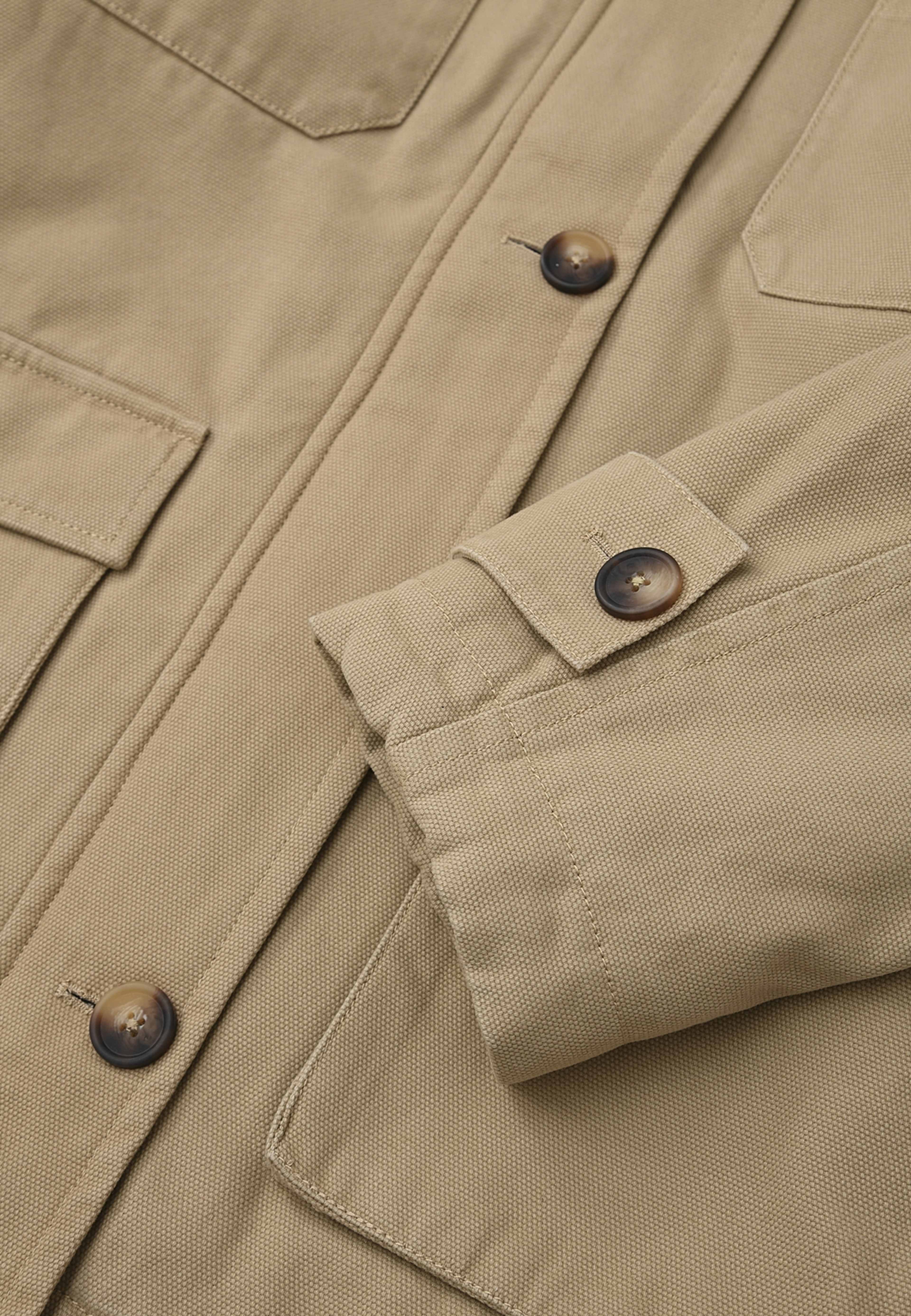 Bomullsjacka ALDA, från Carin Wester, i färgen Beige. Klicka för att öppna bilden i stort format