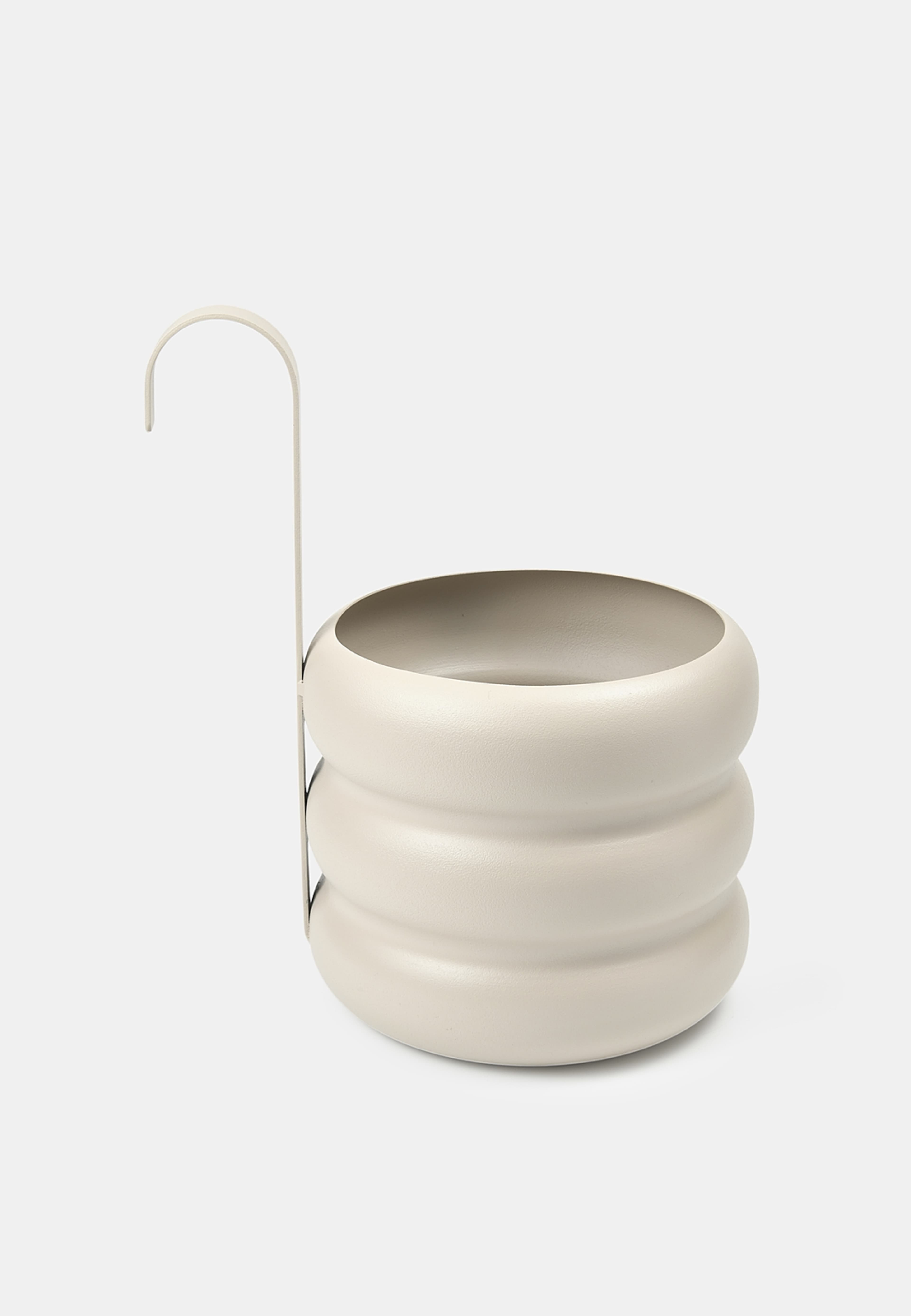 Kruka för balkong WAVE, från Åhléns Home, i färgen Beige. Klicka för att öppna bilden i stort format
