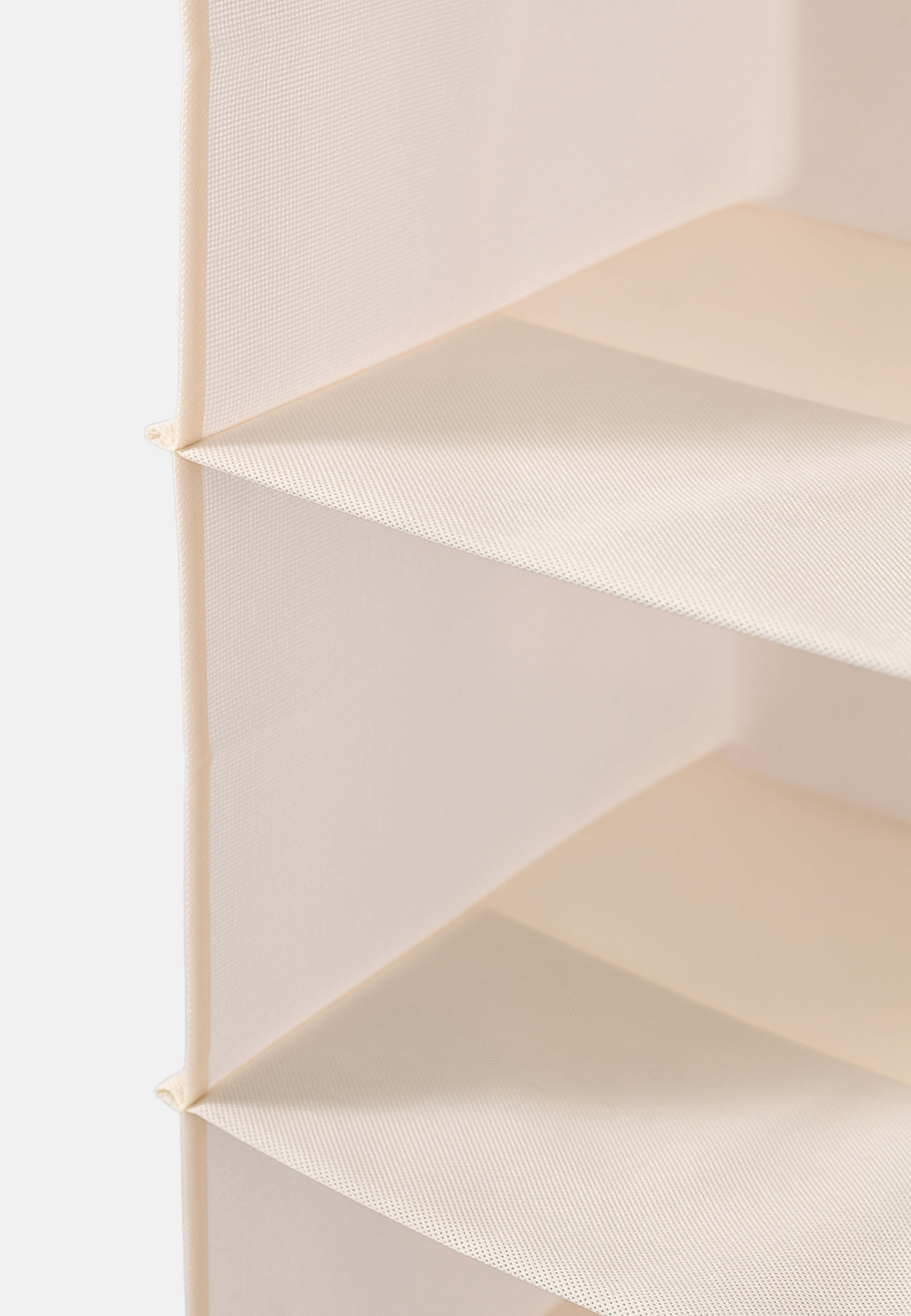 Hängande förvaring NOAH 6 fack, från Åhléns Home, i färgen Beige. Klicka för att öppna bilden i stort format