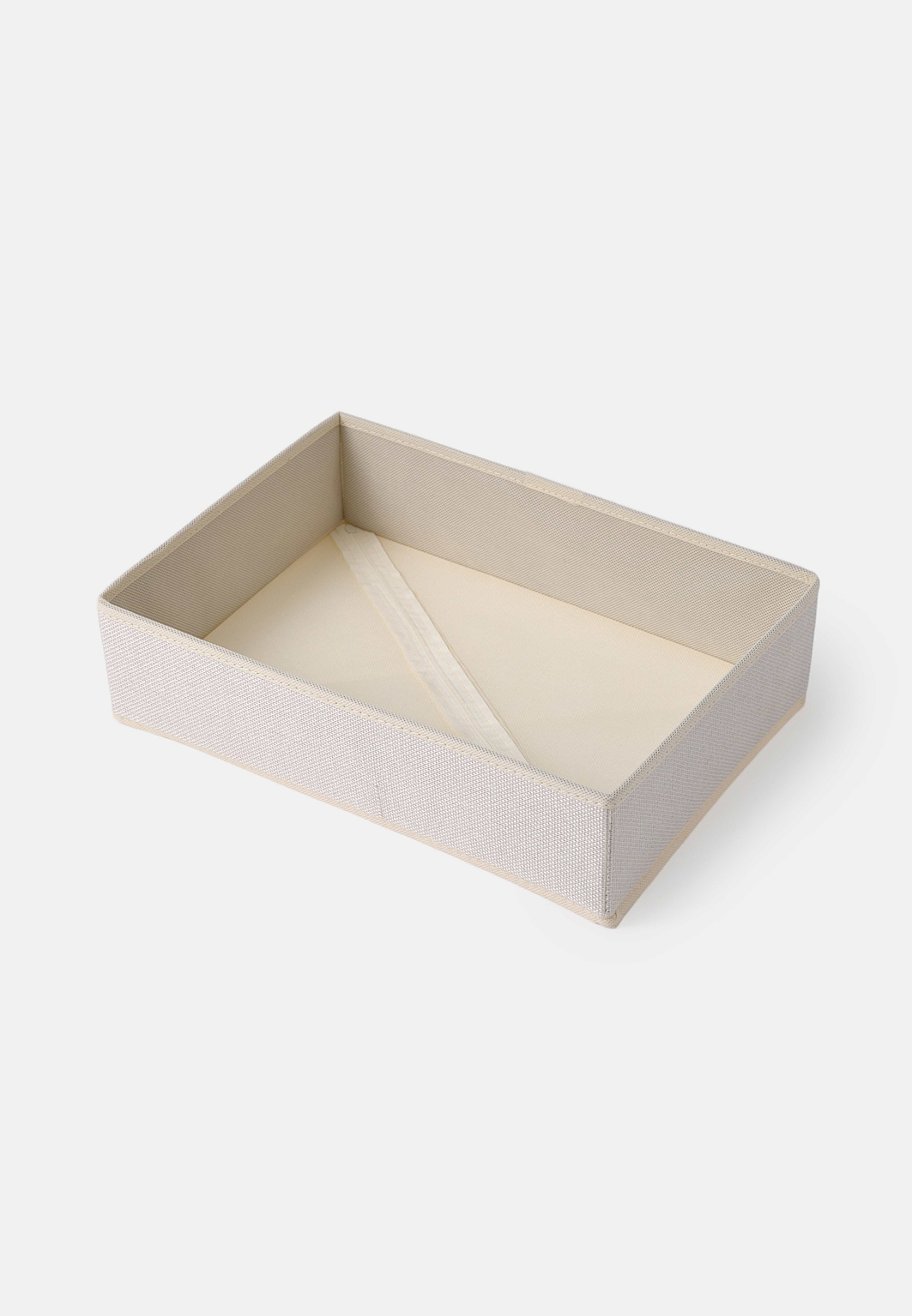 Förvaringslåda NOAH 34x24 cm, från Åhléns Home, i färgen Beige. Klicka för att öppna bilden i stort format