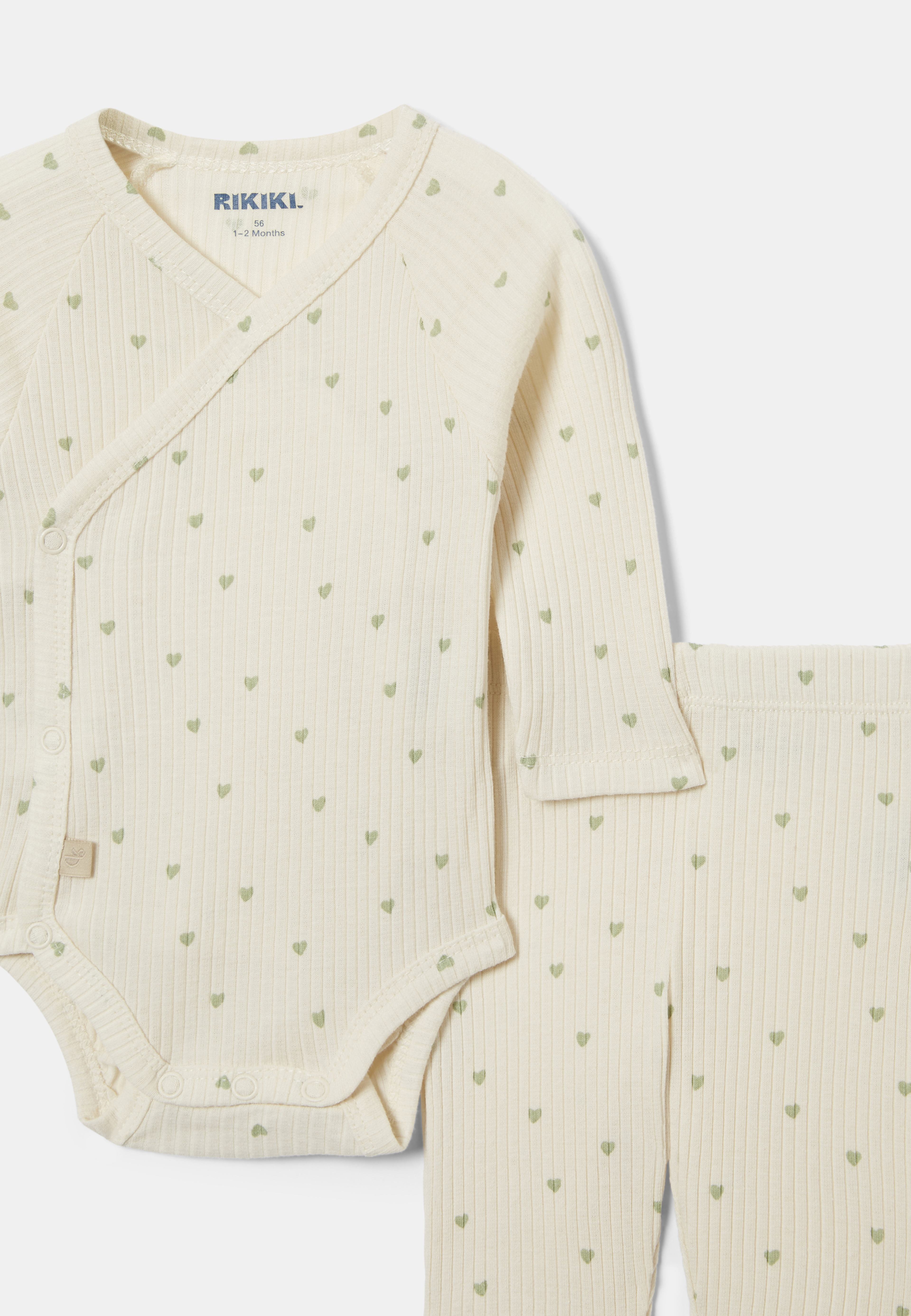 Ribbat set LOVE, från RIKIKI, i färgen Hearts. Klicka för att öppna bilden i stort format