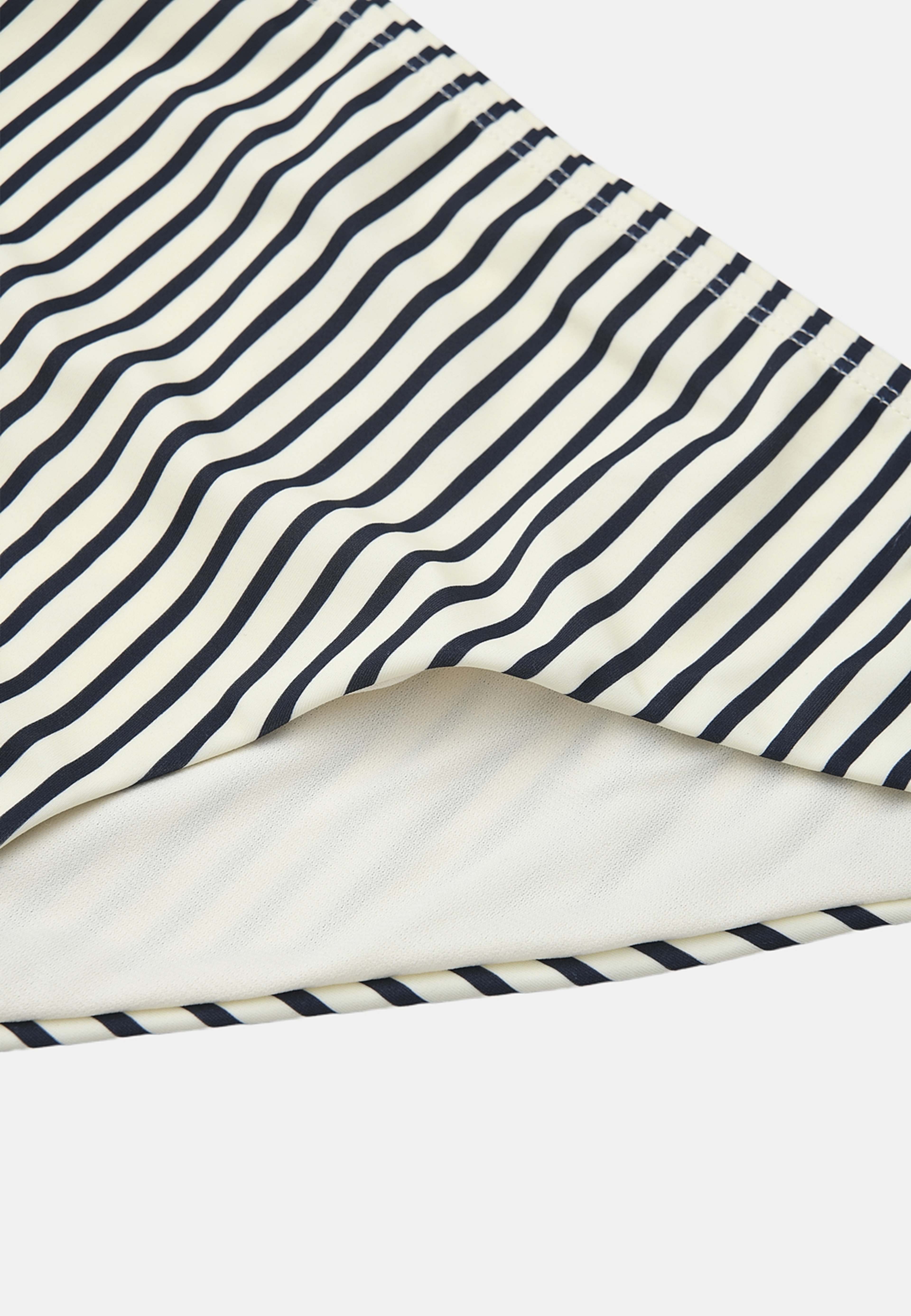 Bikinitrosa hipster NORA, från Å WOMAN, i färgen Navy Stripe. Klicka för att öppna bilden i stort format