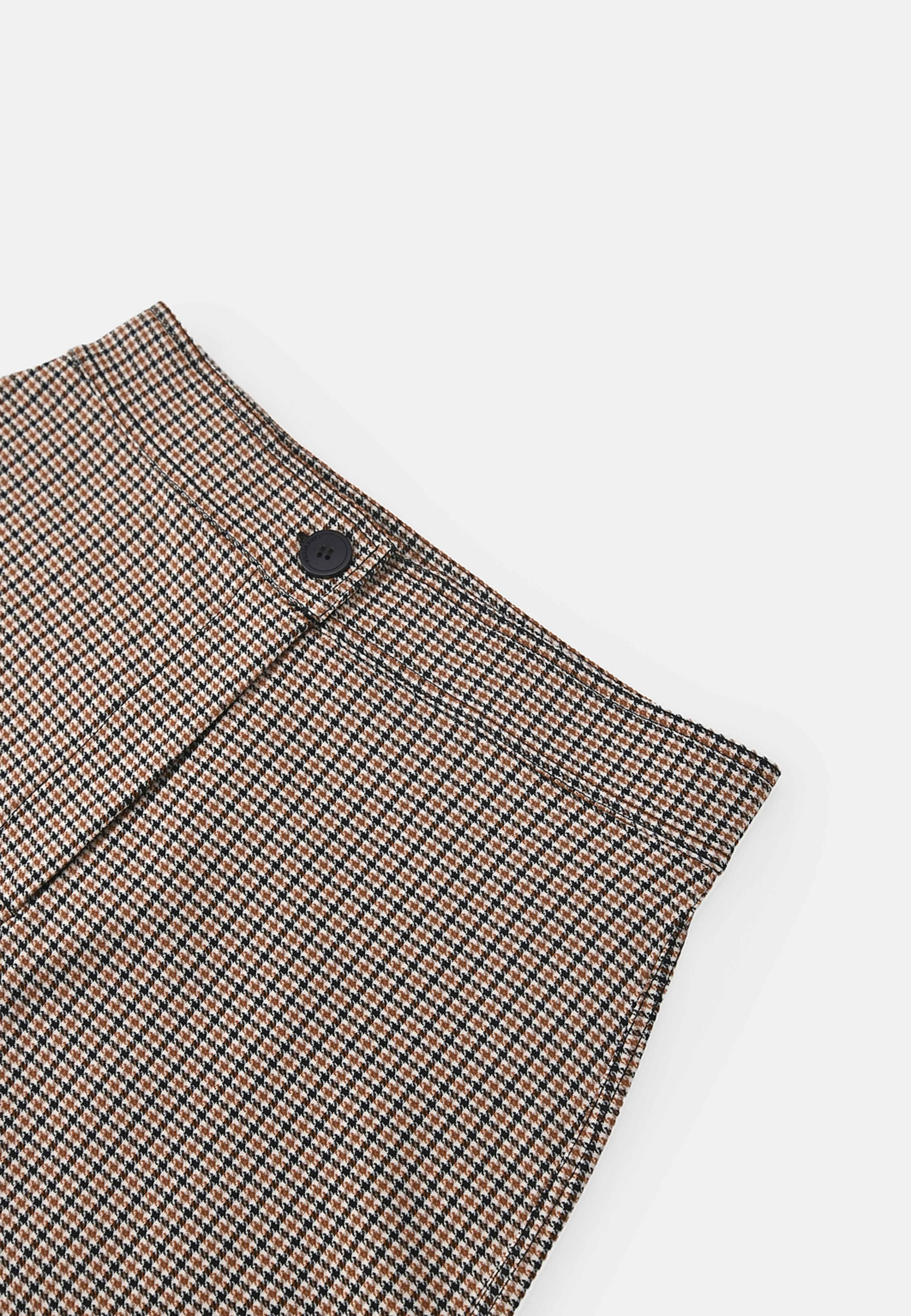 Vida byxor med hög midja MILANO CHECK, från Carin Wester, i färgen Check. Klicka för att öppna bilden i stort format