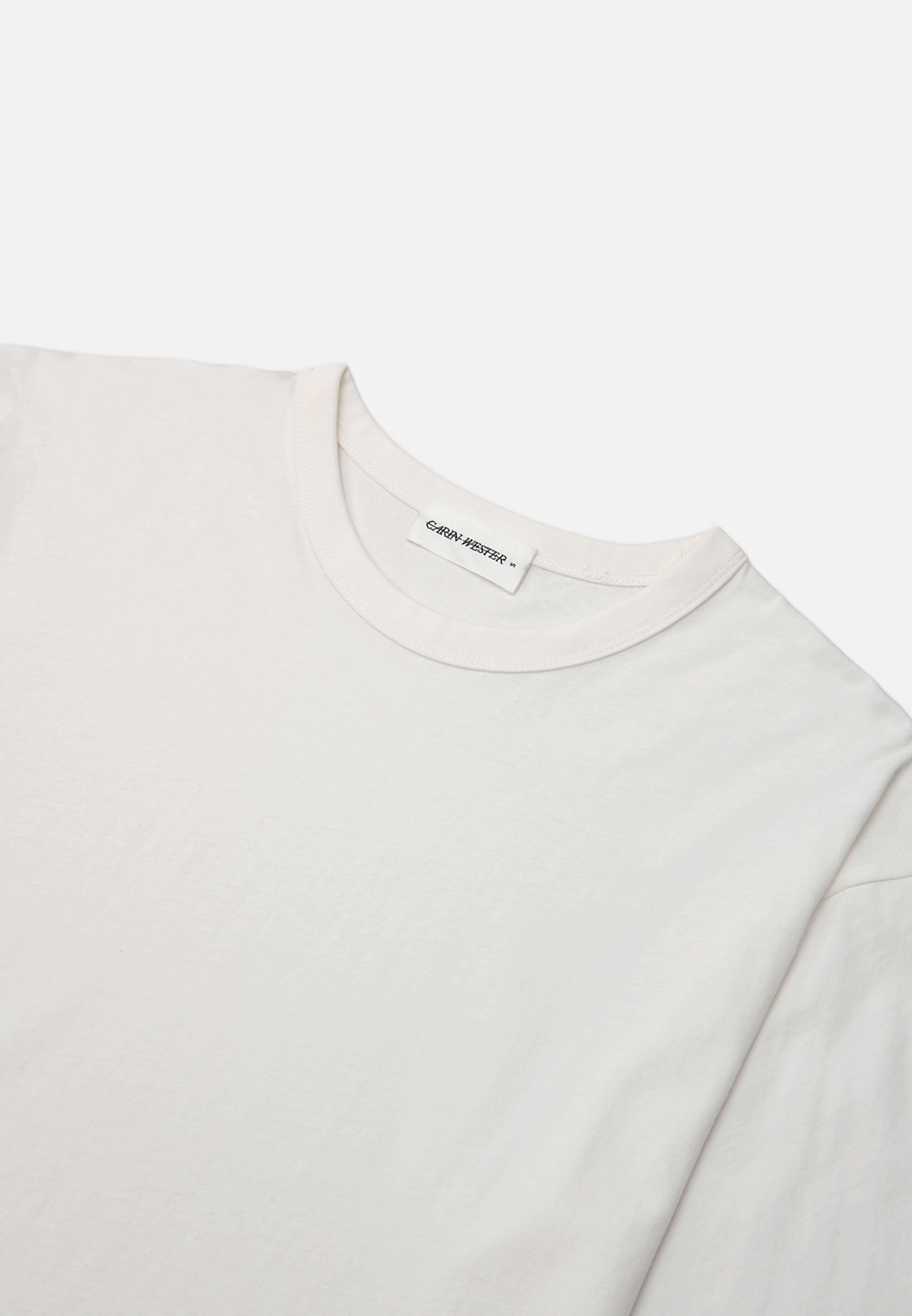 Bomullströja ALETTE, från Carin Wester, i färgen White. Klicka för att öppna bilden i stort format