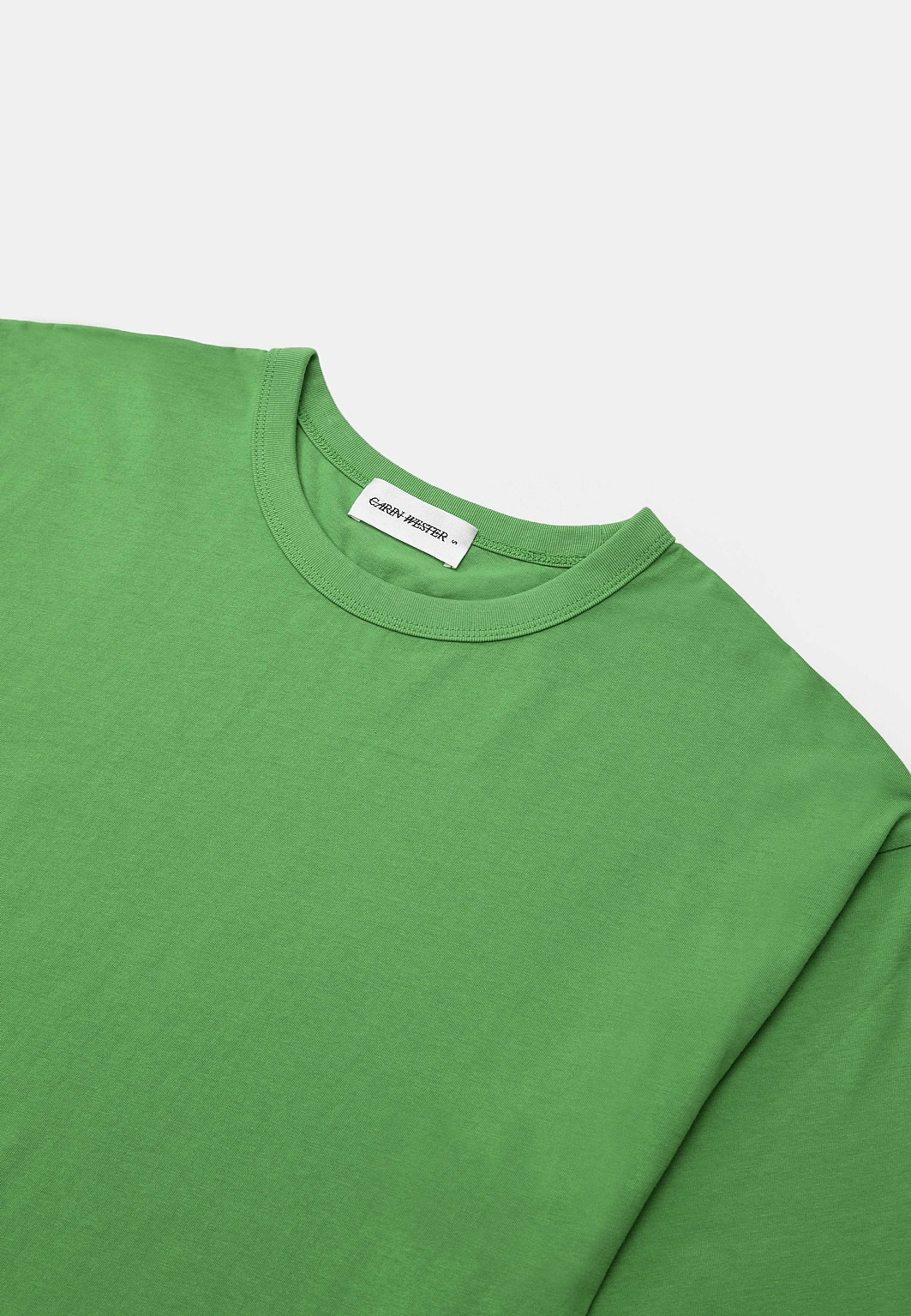 Bomullströja ALETTE, från Carin Wester, i färgen Green. Klicka för att öppna bilden i stort format