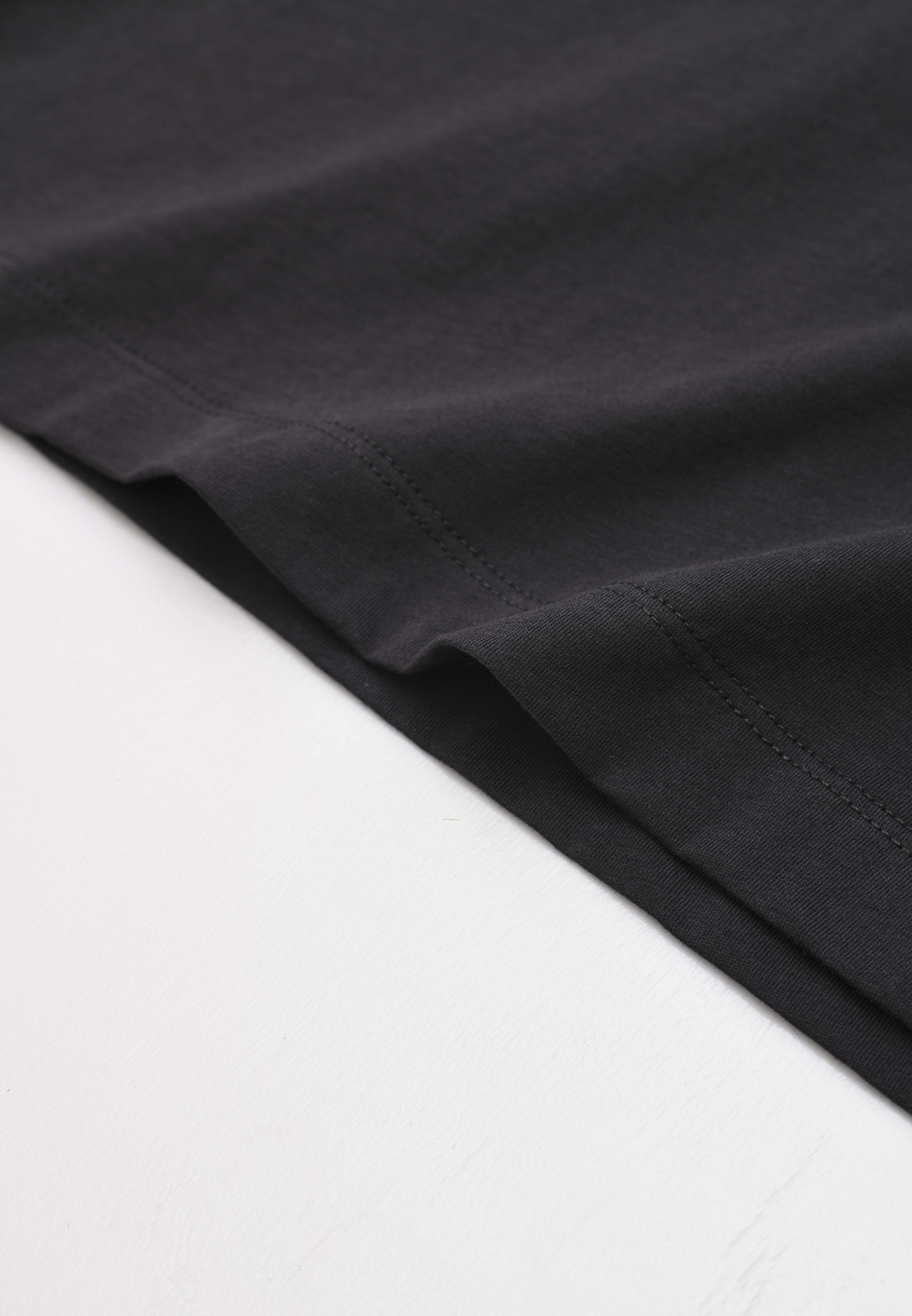 Bomullströja ALETTE, från Carin Wester, i färgen Washed Black. Klicka för att öppna bilden i stort format