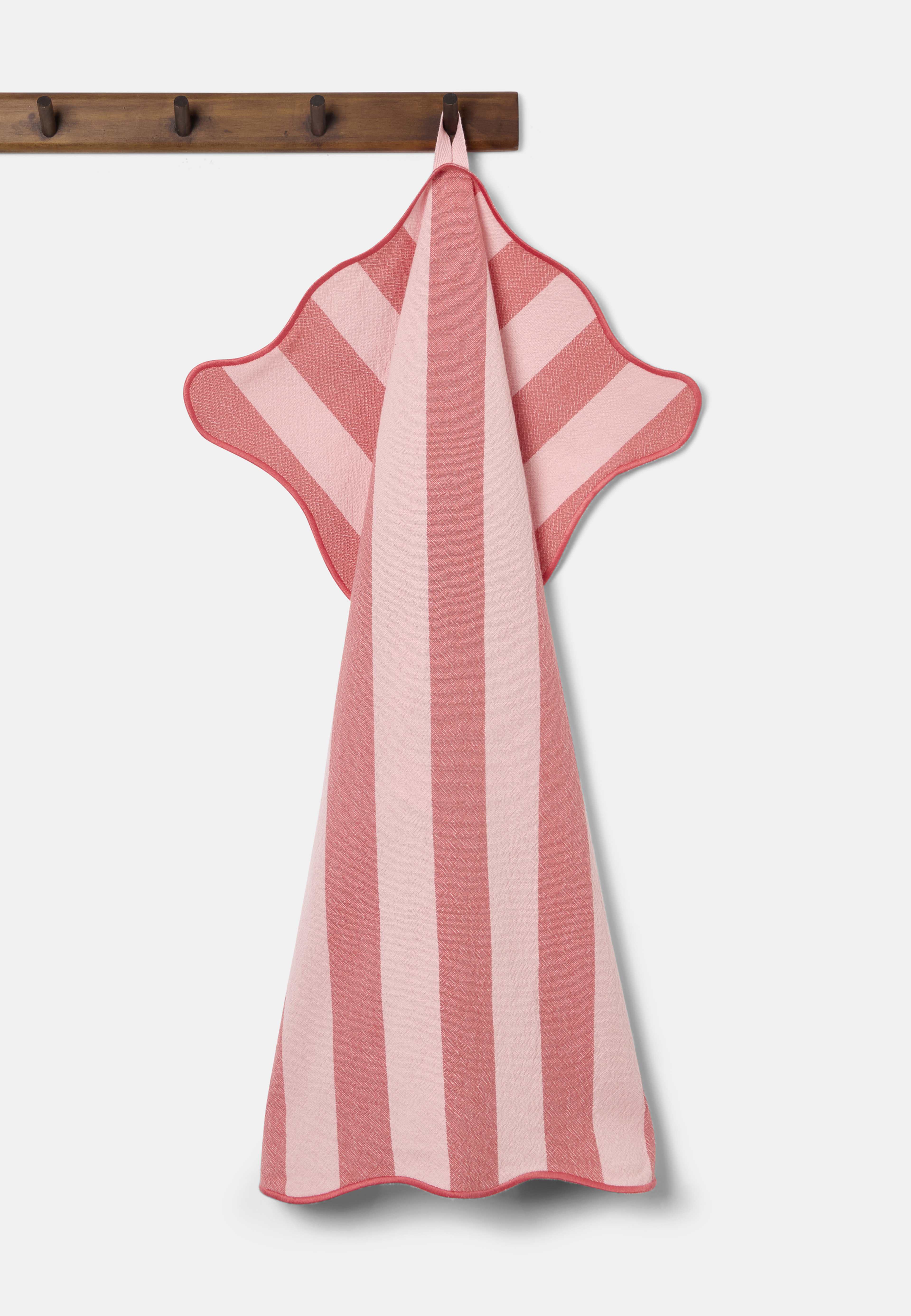 Kökshandduk BLOCK 50x70 cm, från PORTOLINO LIVING, i färgen Pink. Klicka för att öppna bilden i stort format