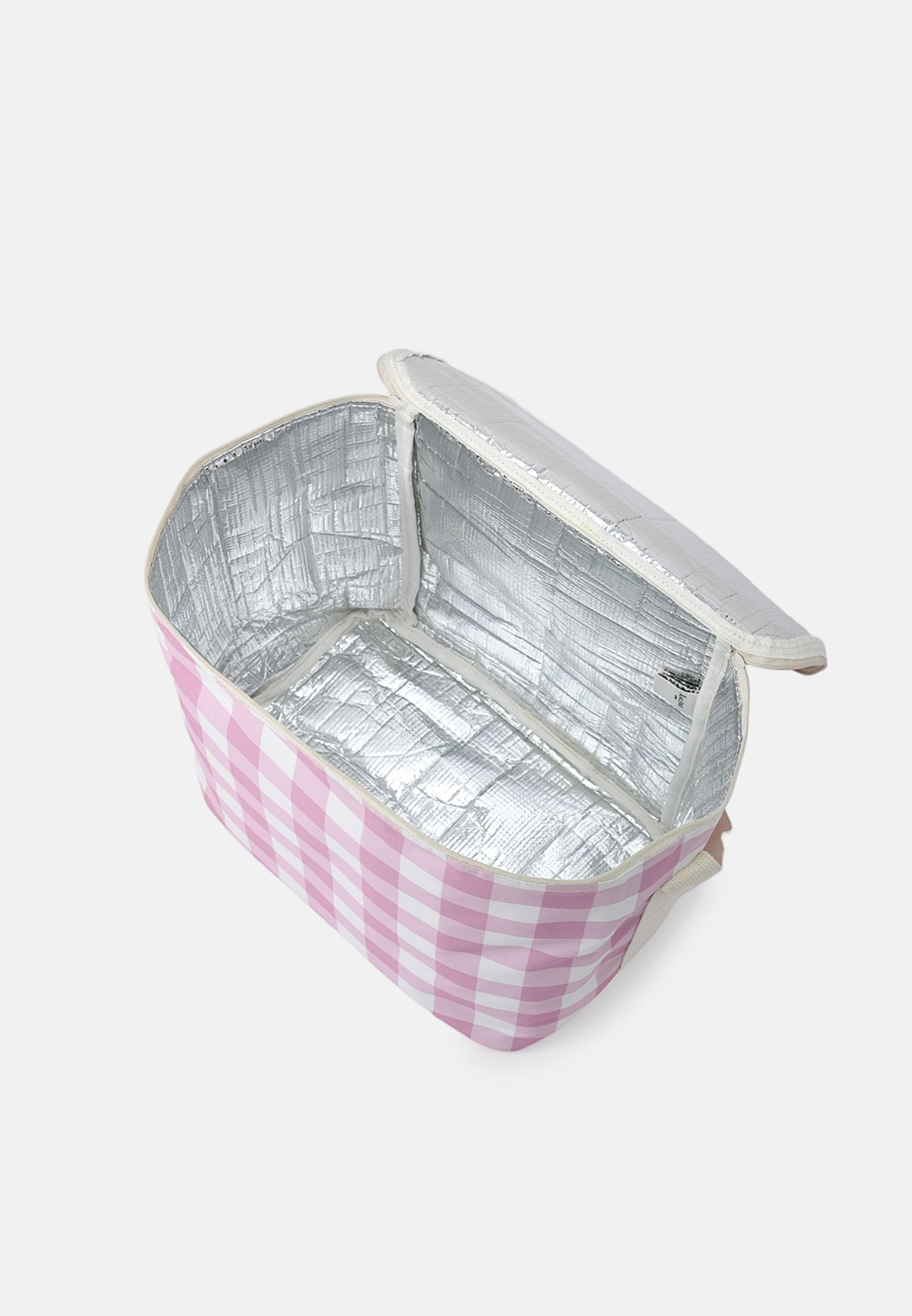 Kylväska GINGHAM, från Åhléns Home, i färgen Pink. Klicka för att öppna bilden i stort format
