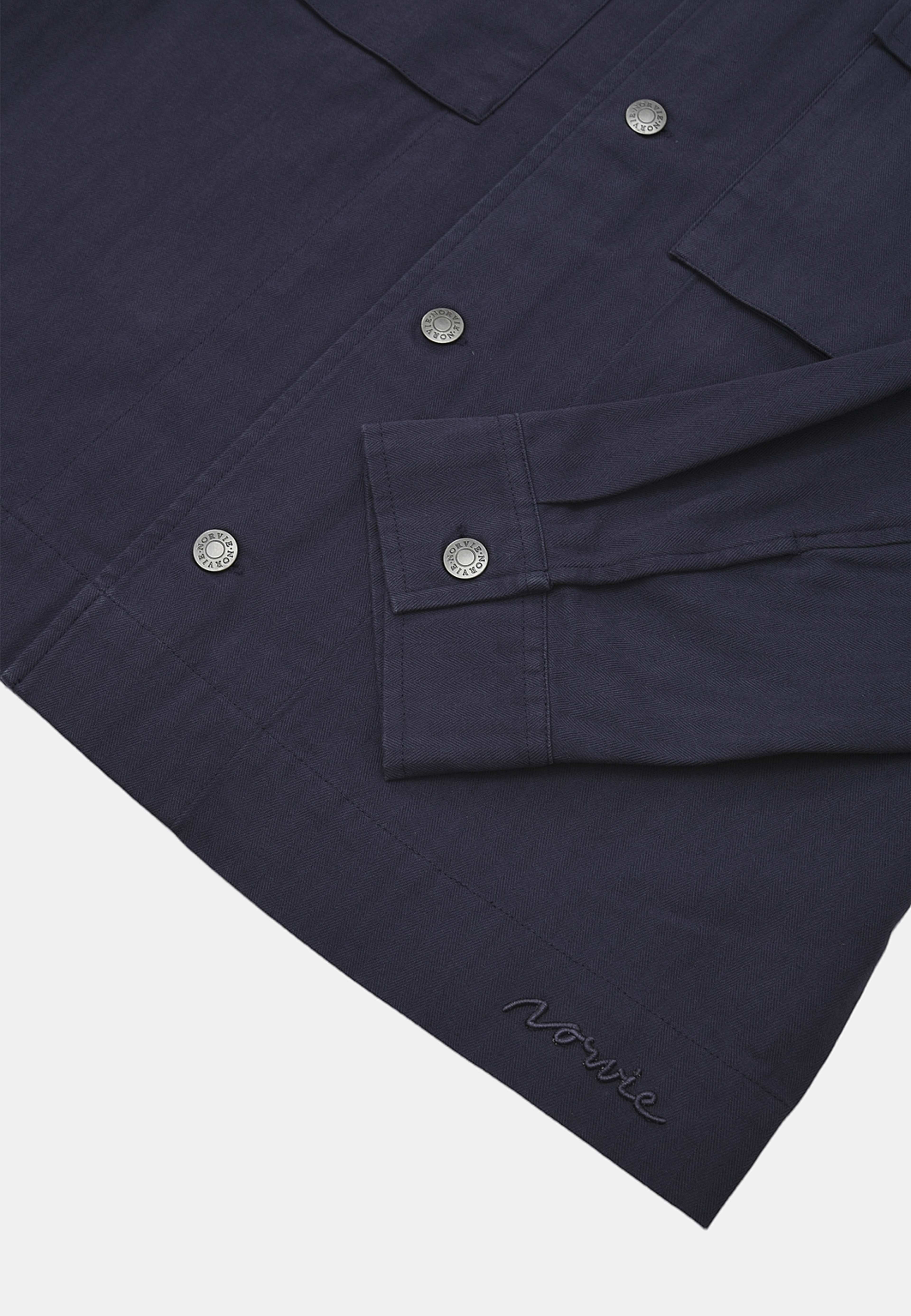 Overshirt FLORENCE, från NORVIE, i färgen Blue. Klicka för att öppna bilden i stort format