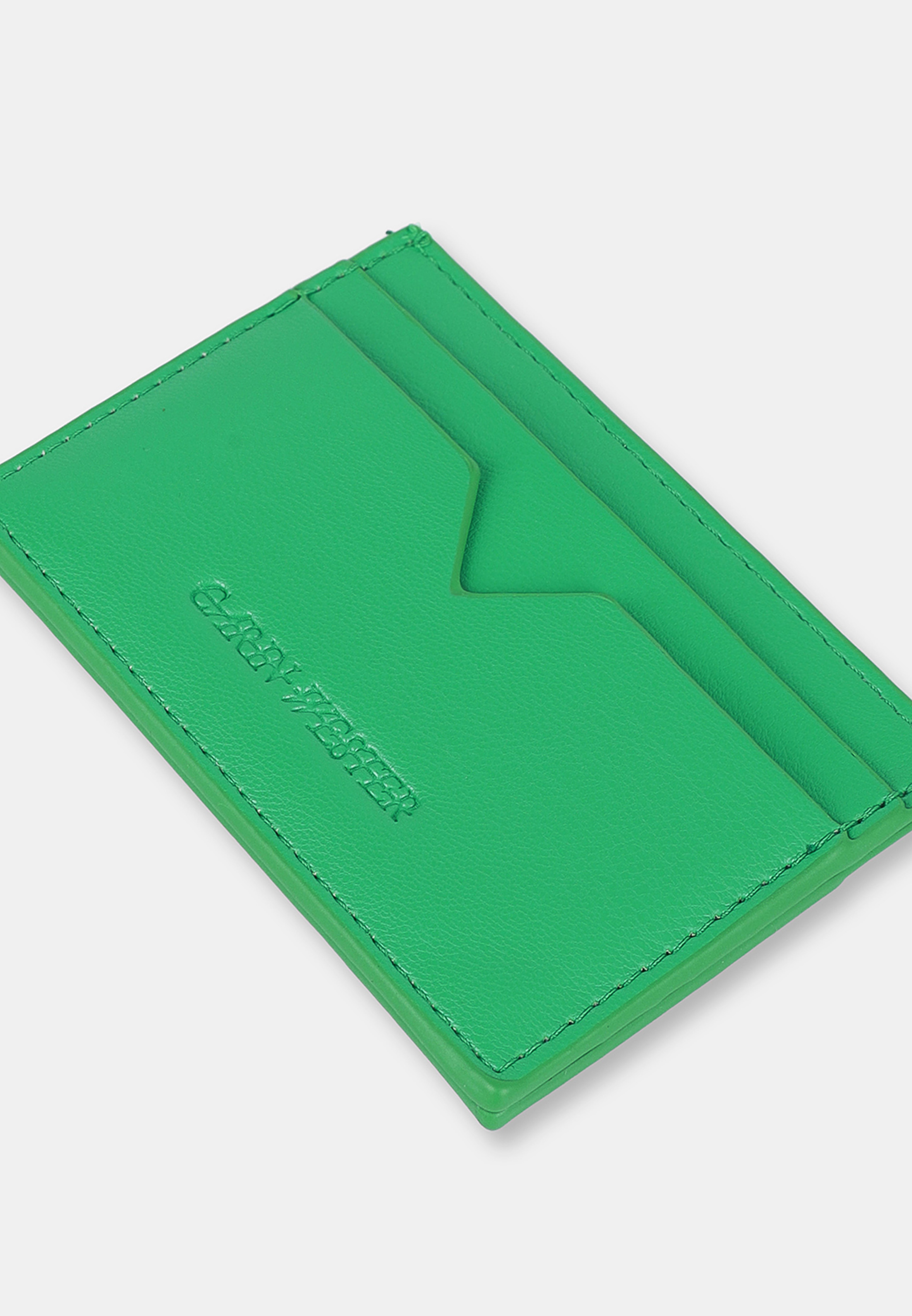 Korthållare CYNTHIA, från Carin Wester, i färgen Bright Green. Klicka för att öppna bilden i stort format