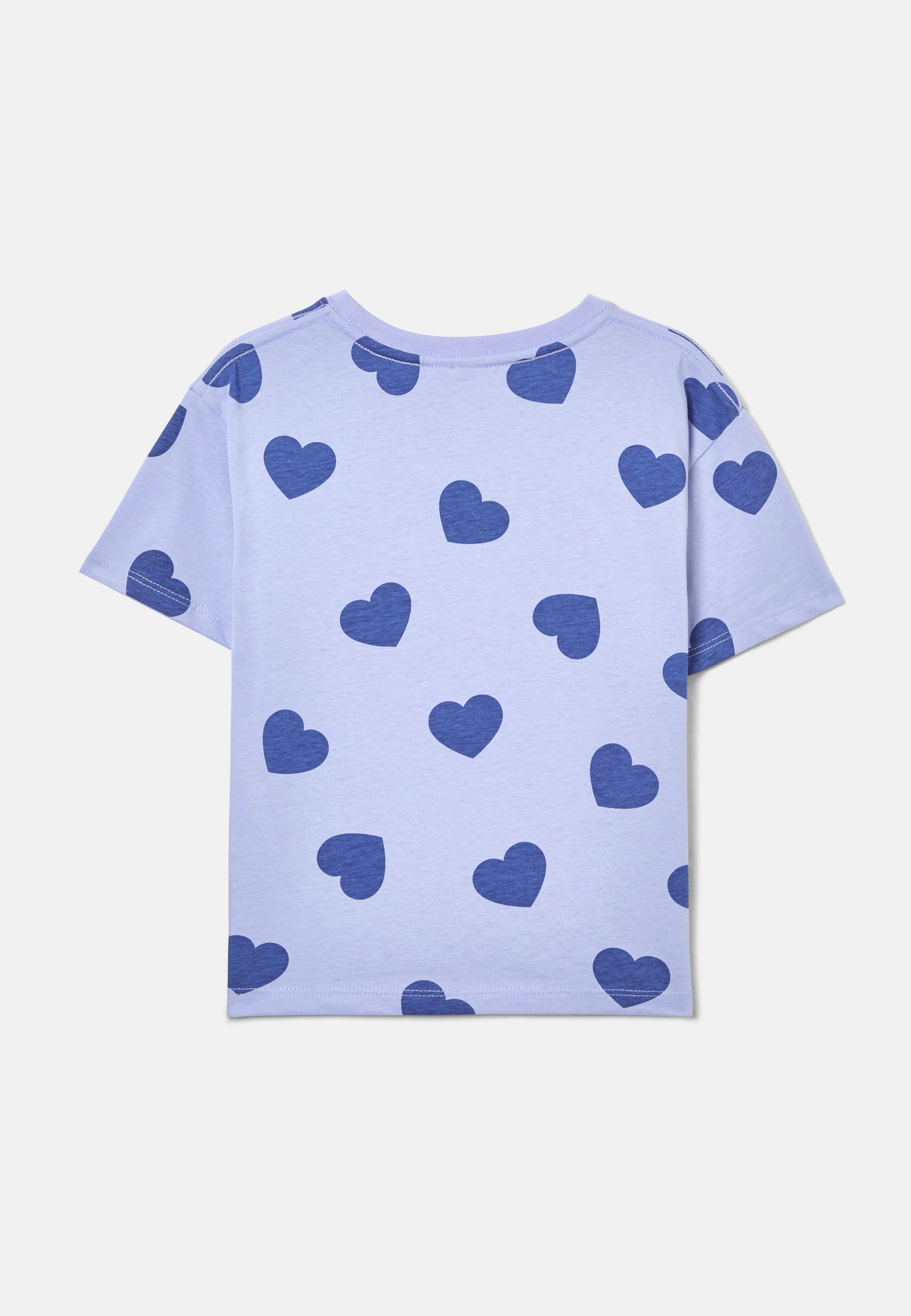 T-shirt ANDIE, från RIKIKI, i färgen Heart. Klicka för att öppna bilden i stort format