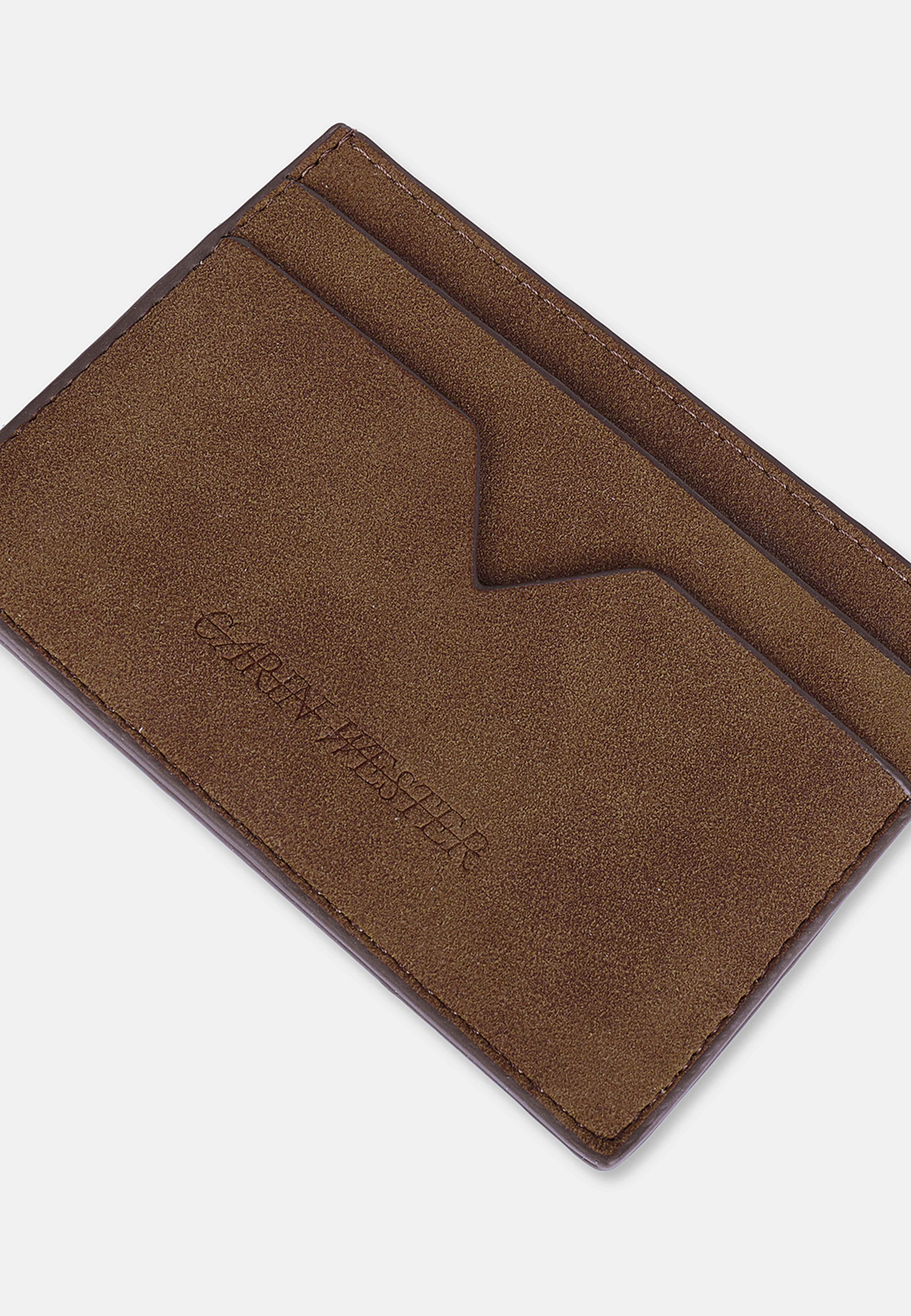 Korthållare CYNTHIA, från Carin Wester, i färgen Cognac. Klicka för att öppna bilden i stort format