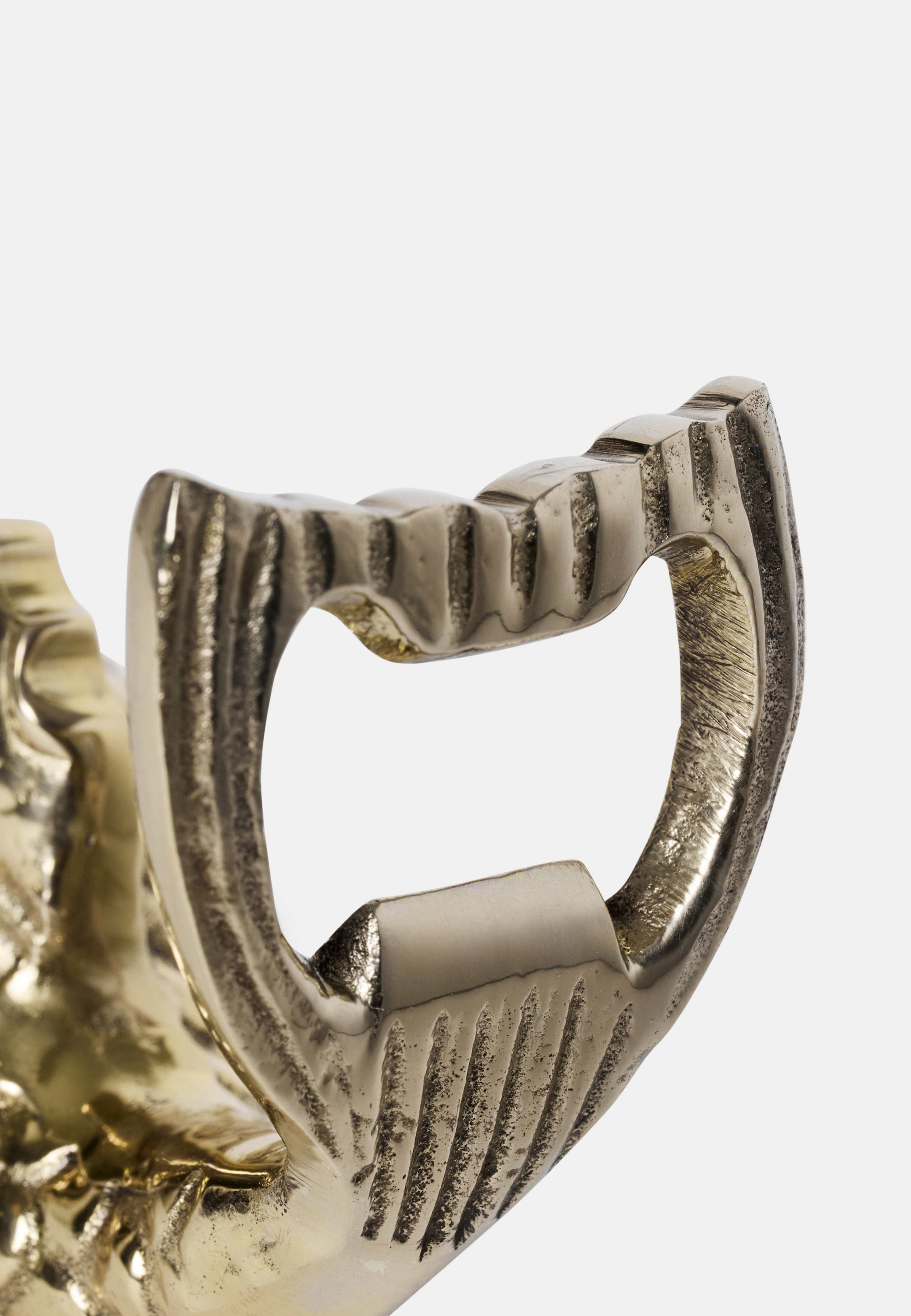 Flasköppnare FISH, från PORTOLINO LIVING, i färgen Brass. Klicka för att öppna bilden i stort format