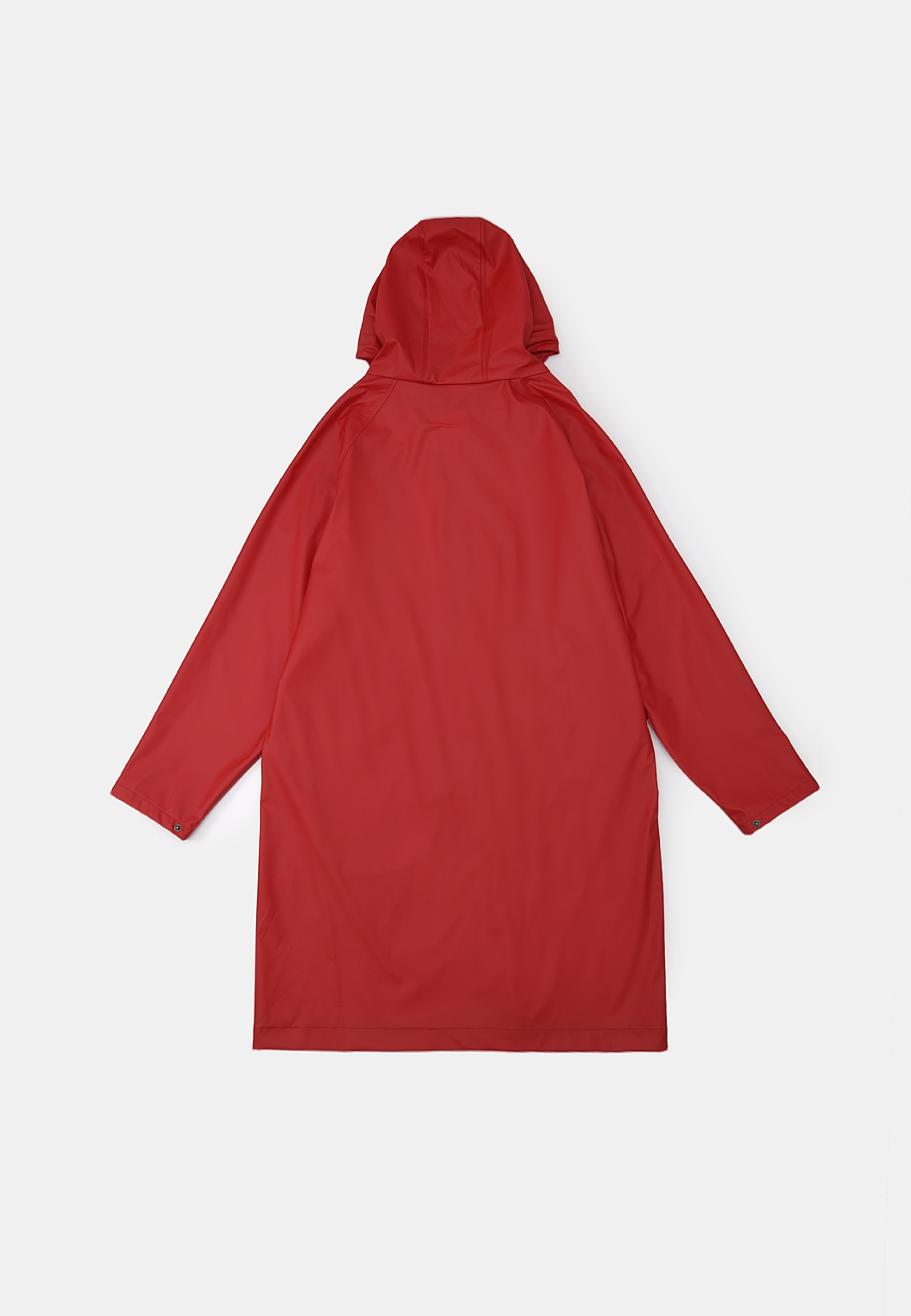 Regnjacka HEAVEN, från Å WOMAN, i färgen Bright Red. Klicka för att öppna bilden i stort format