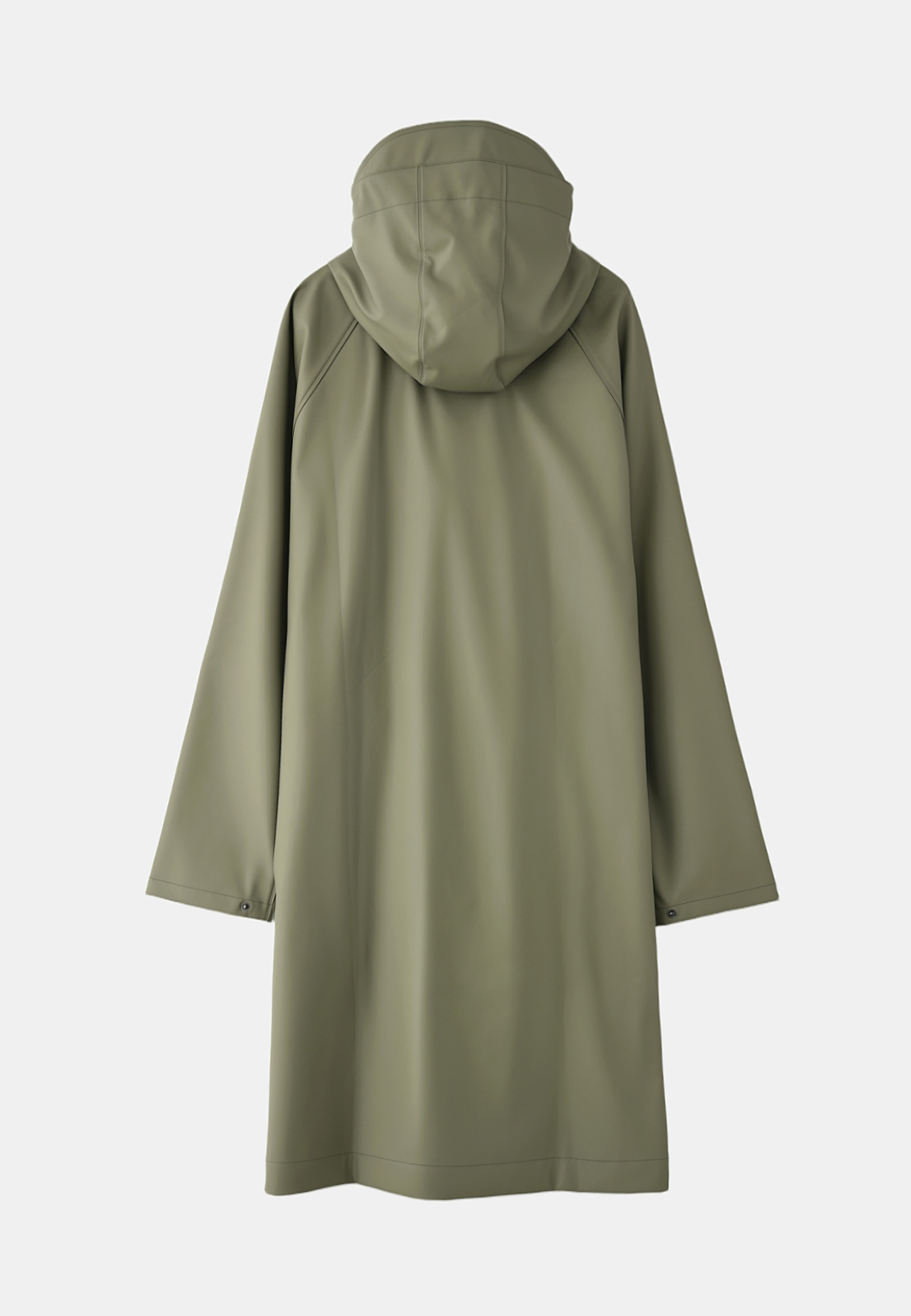 Regnjacka HEAVEN, från Å WOMAN, i färgen Light Khaki. Klicka för att öppna bilden i stort format