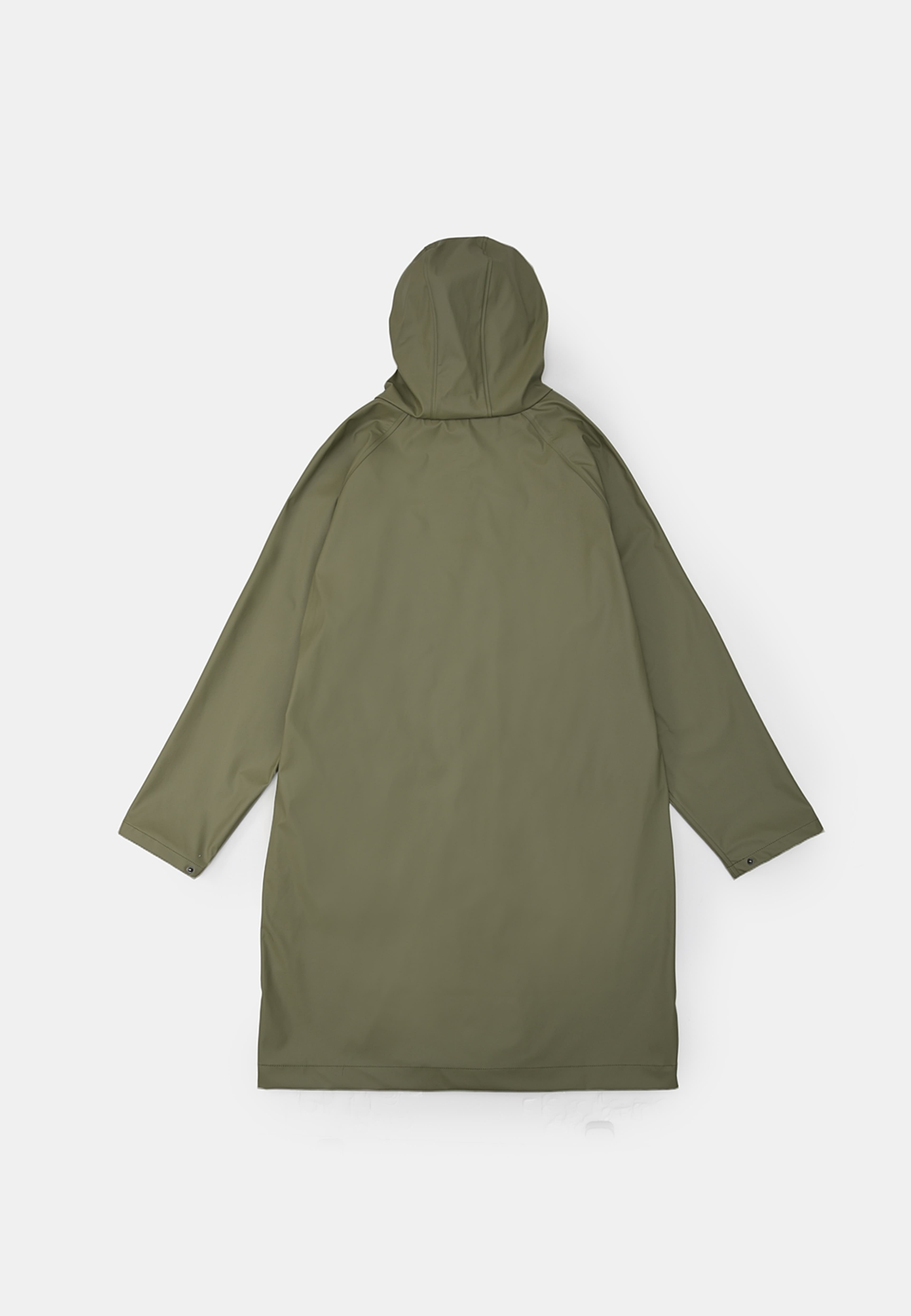 Regnjacka HEAVEN, från Å WOMAN, i färgen Light Khaki. Klicka för att öppna bilden i stort format