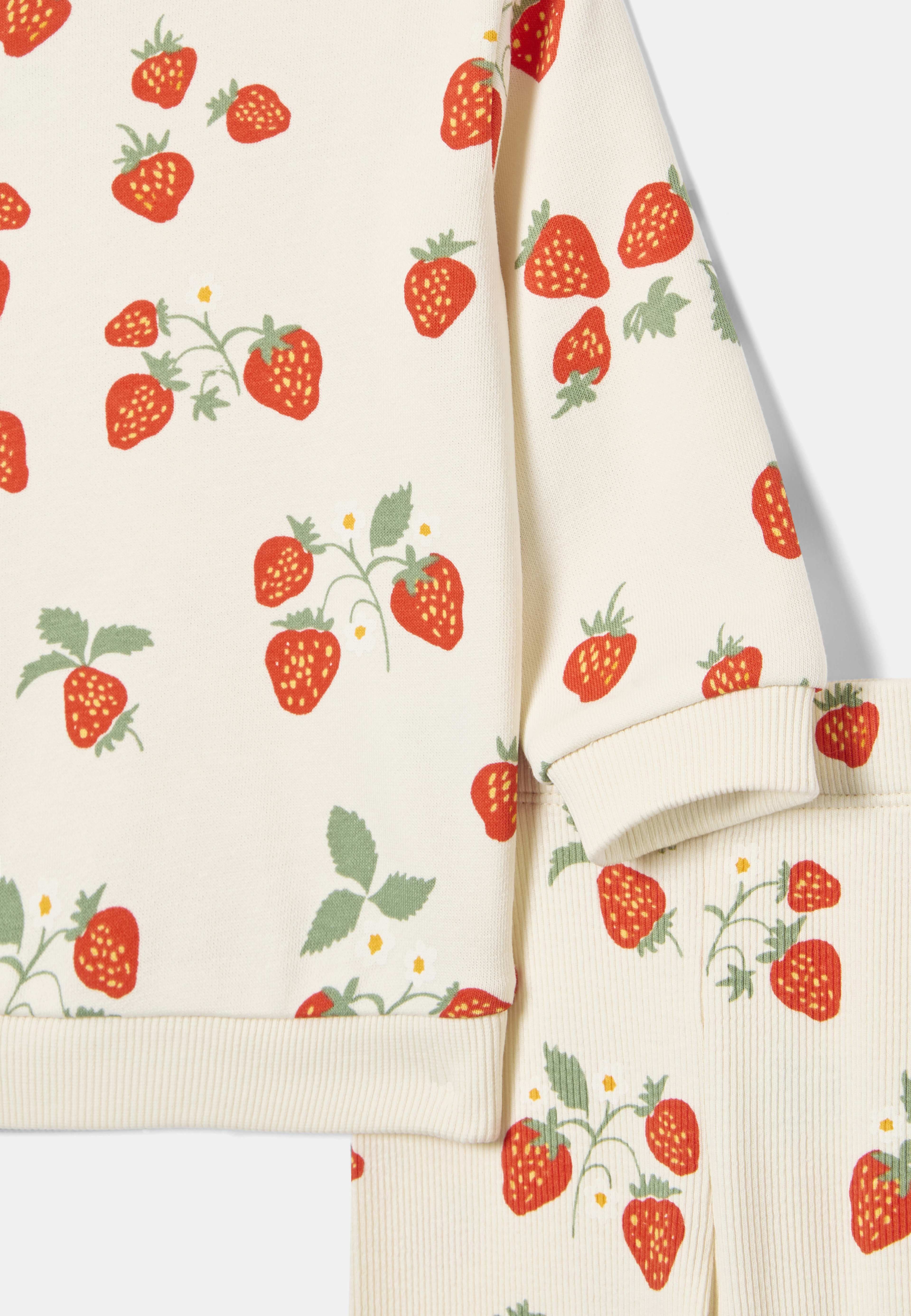 Tvådelat set PHILLI, från RIKIKI, i färgen Strawberry. Klicka för att öppna bilden i stort format