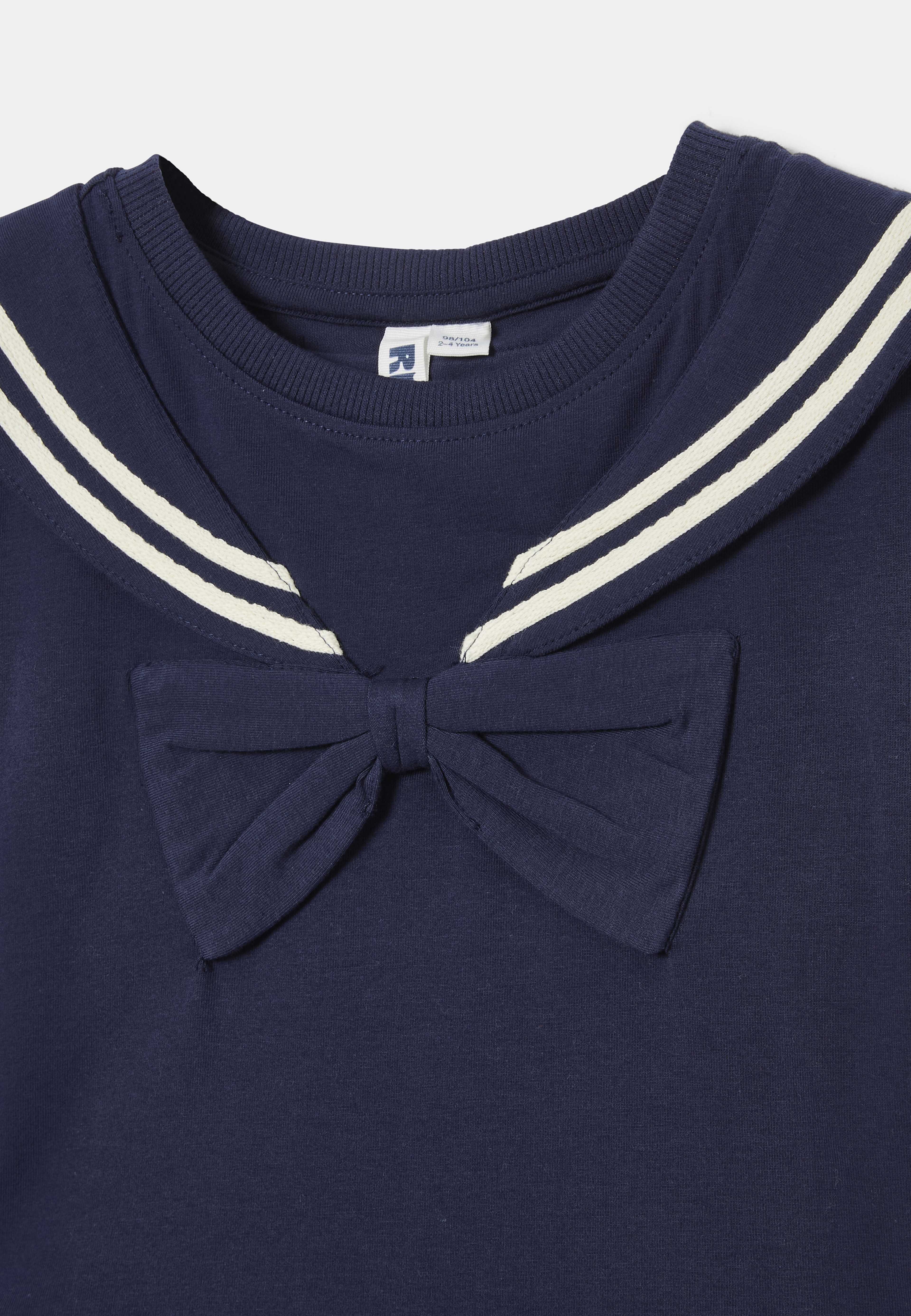 Sjömansklänning SALLY, från RIKIKI, i färgen Navy. Klicka för att öppna bilden i stort format