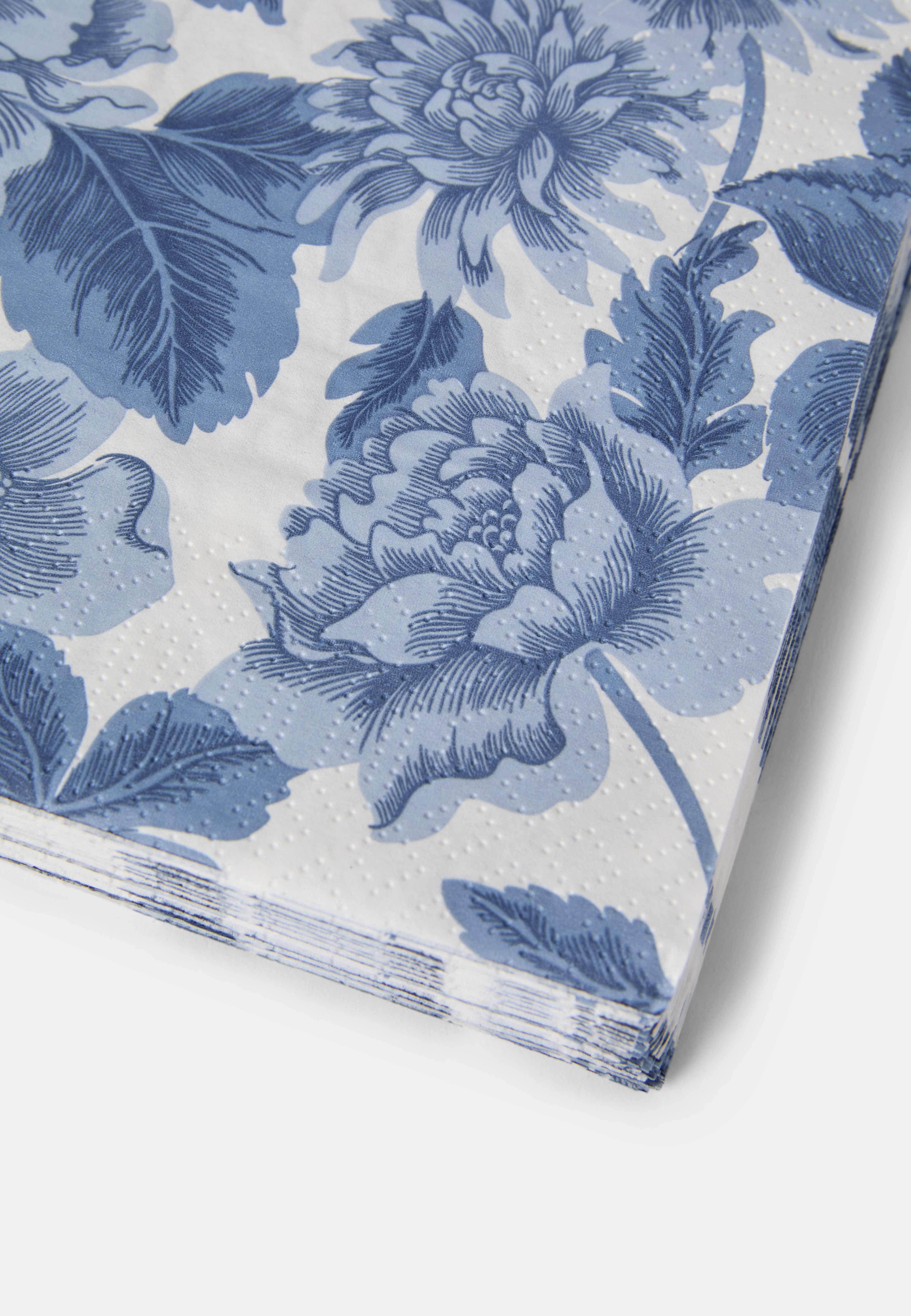 Pappersservetter EDEN 33x33 cm, från Åhléns Home, i färgen Blue. Klicka för att öppna bilden i stort format