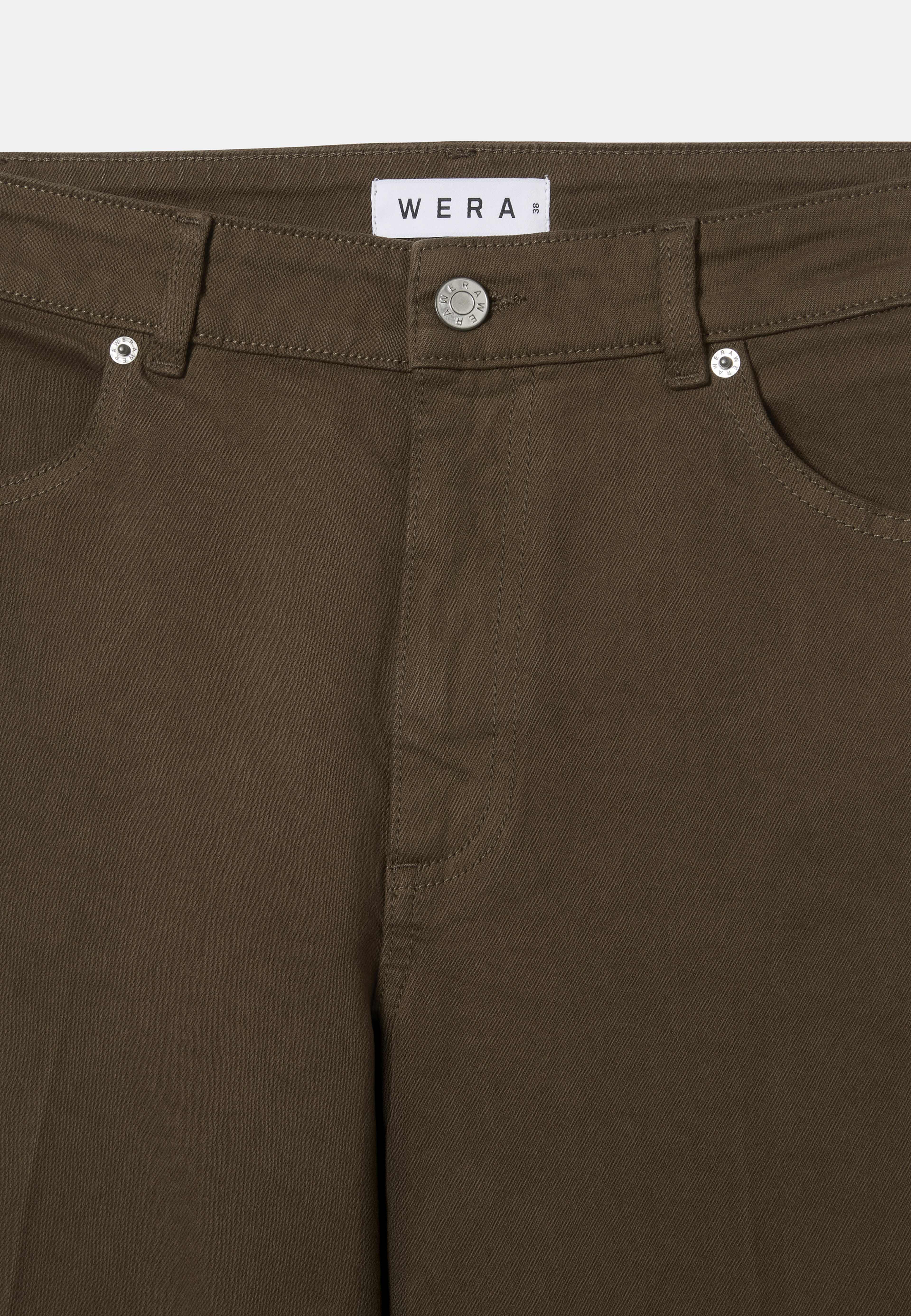 Vida byxor MARTHA, från Wera, i färgen Brown. Klicka för att öppna bilden i stort format