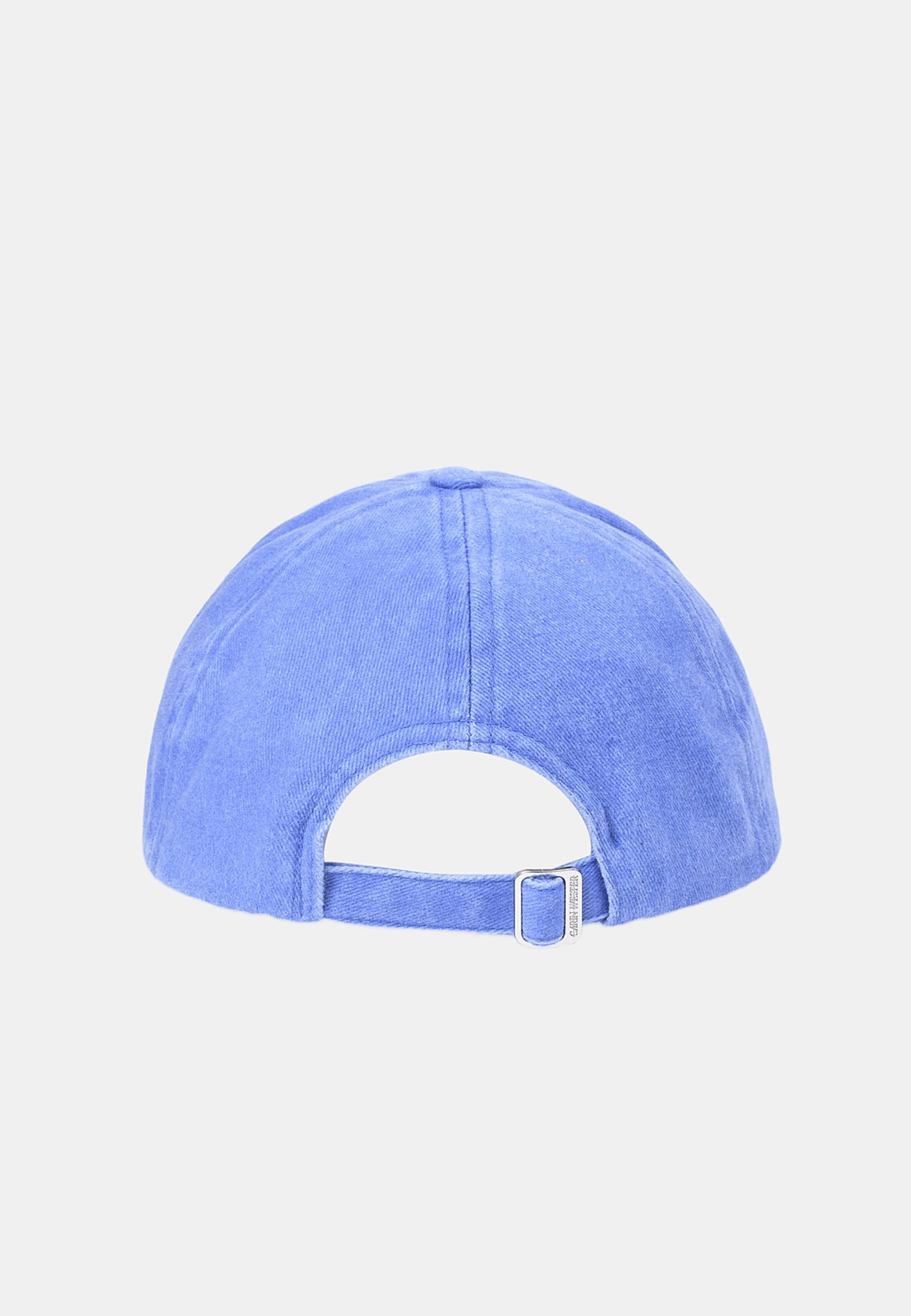 Keps med broderi ZOE, från Carin Wester, i färgen Bright Blue. Klicka för att öppna bilden i stort format