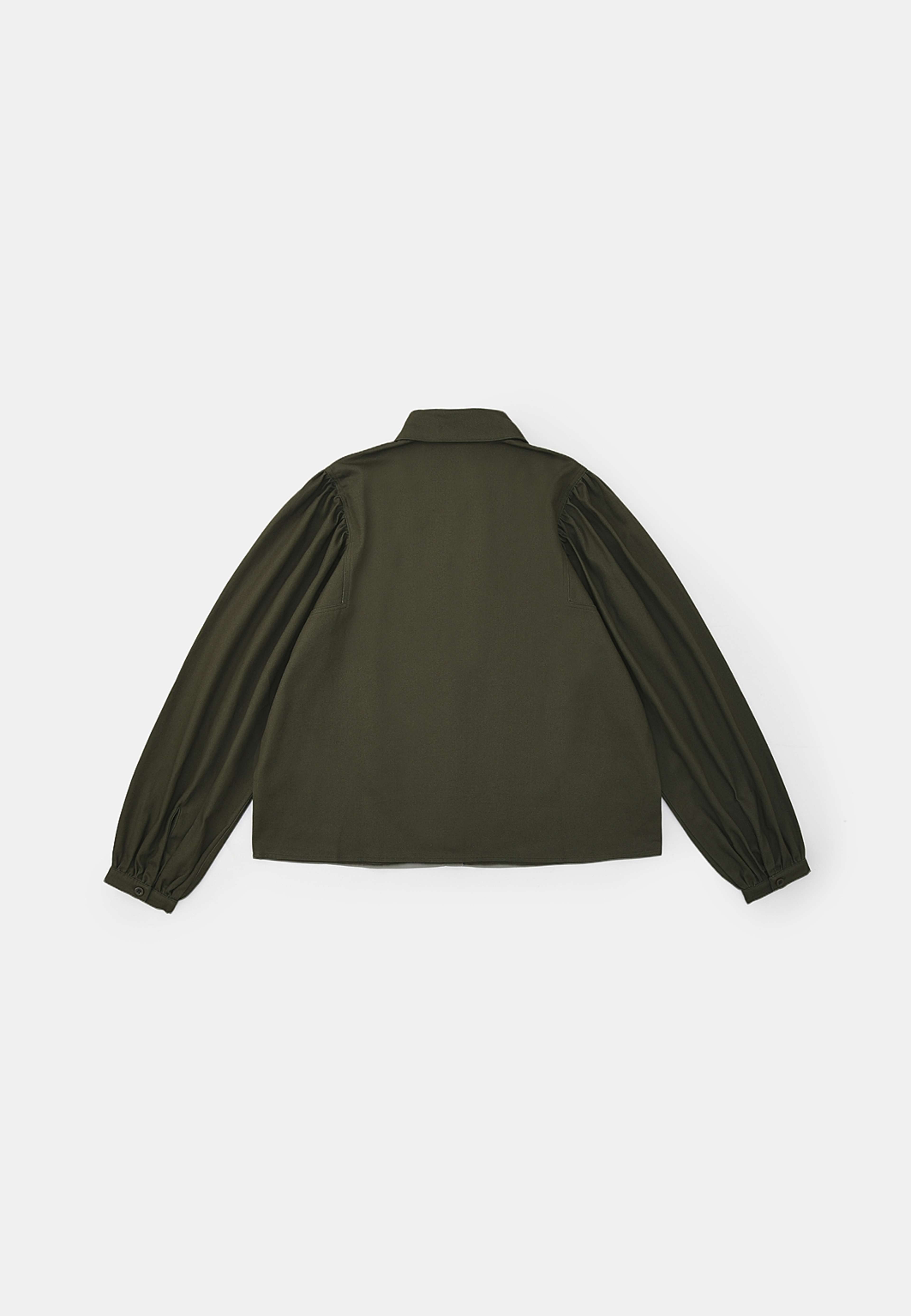 Twillblus HALO, från Wera, i färgen Khaki. Klicka för att öppna bilden i stort format