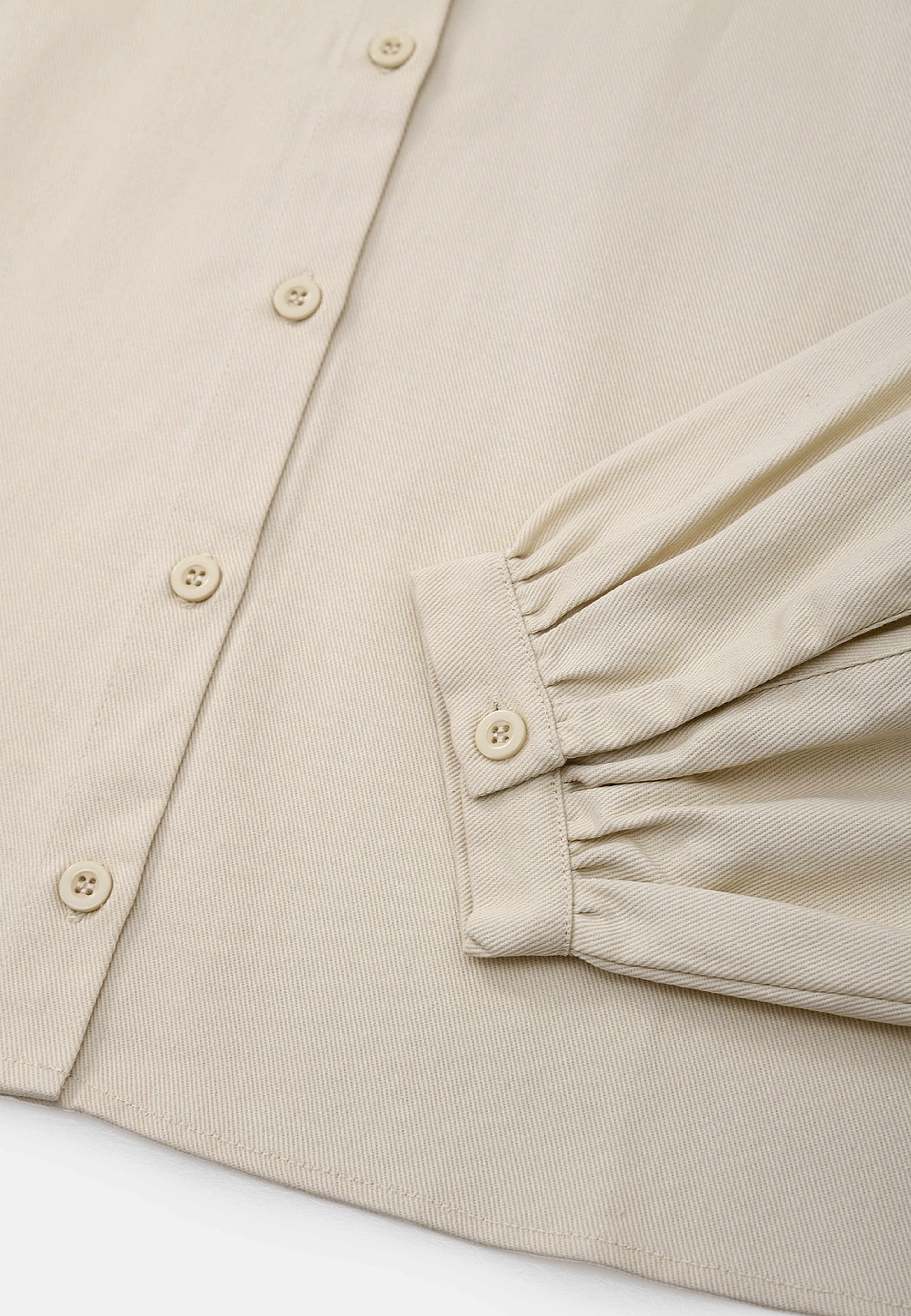 Twillblus HALO, från Wera, i färgen Ecru. Klicka för att öppna bilden i stort format