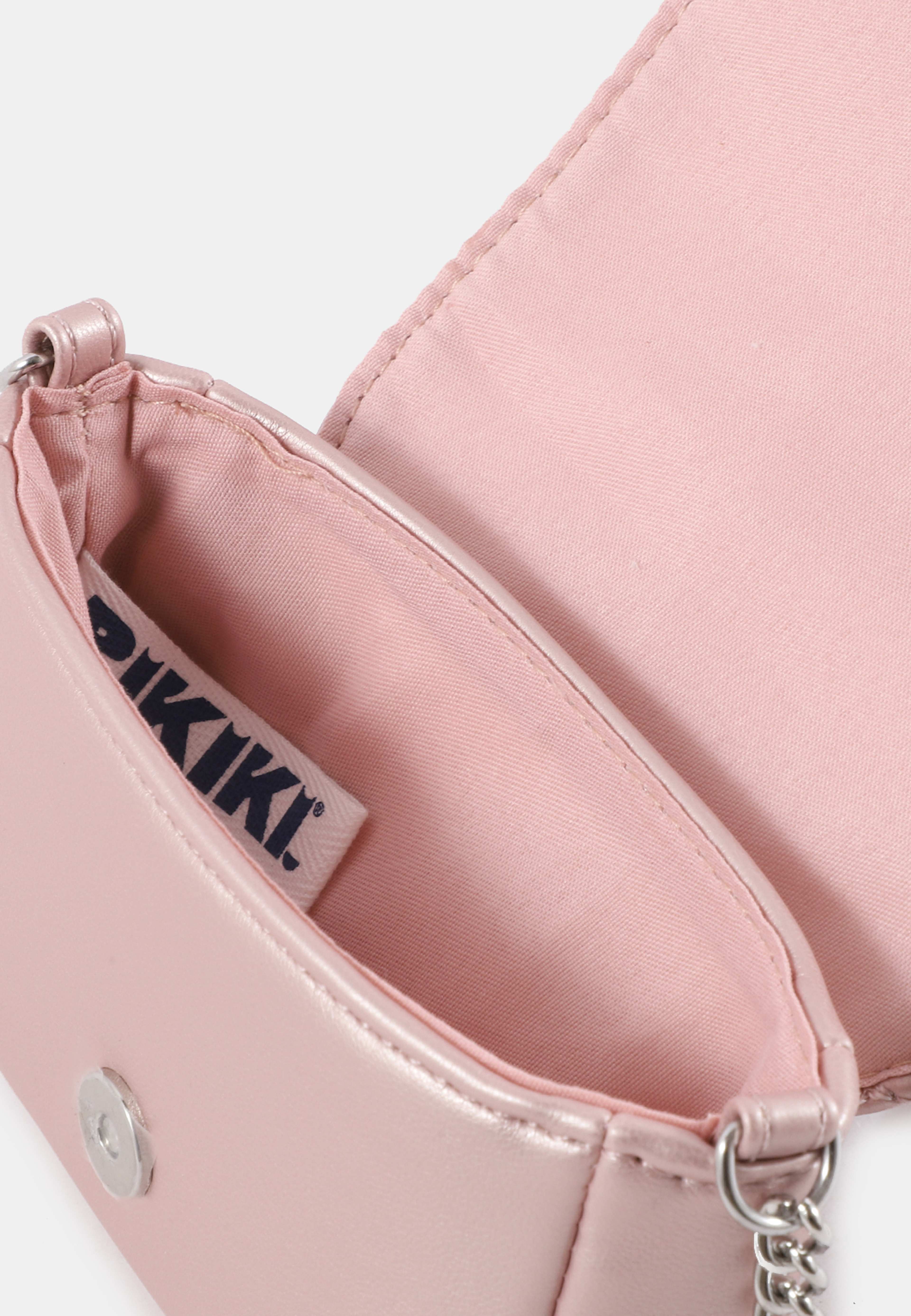 Handväska KATE, från RIKIKI, i färgen PINK METALLIC. Klicka för att öppna bilden i stort format