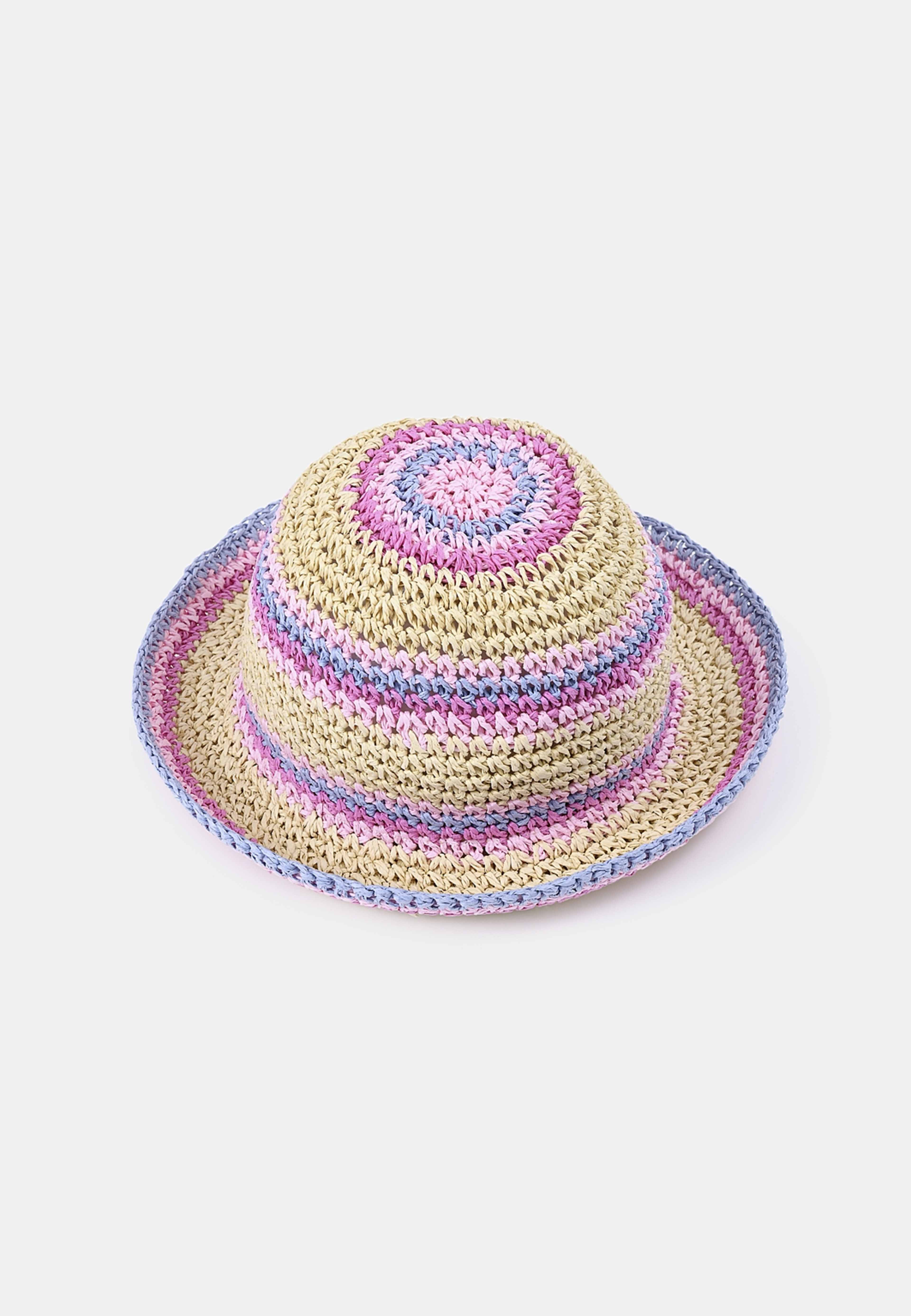 Stråhatt BEAM, från RIKIKI, i färgen Multi. Klicka för att öppna bilden i stort format