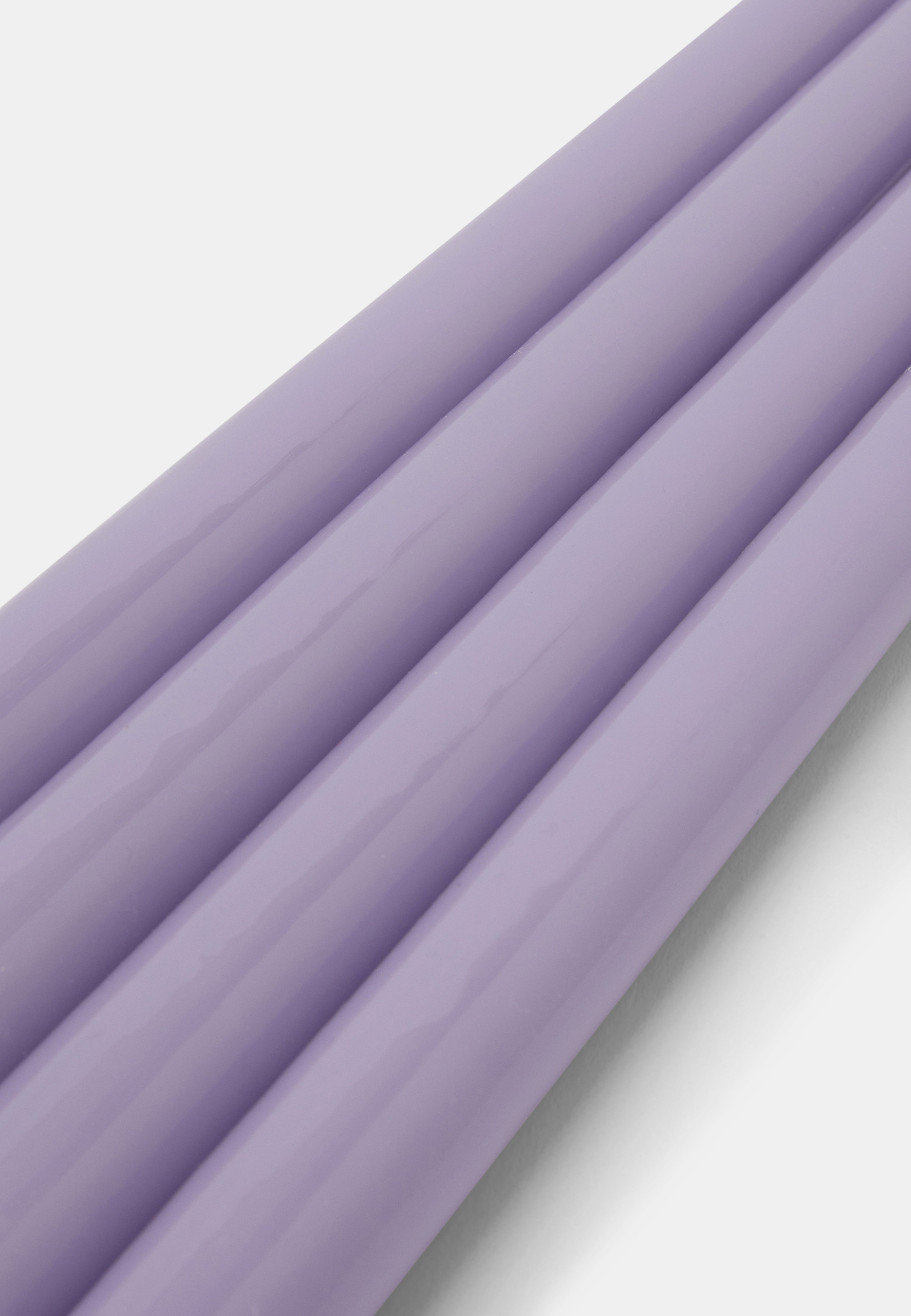 Lackade ljus, 4-pack, från Åhléns Home, i färgen Light Purple. Klicka för att öppna bilden i stort format
