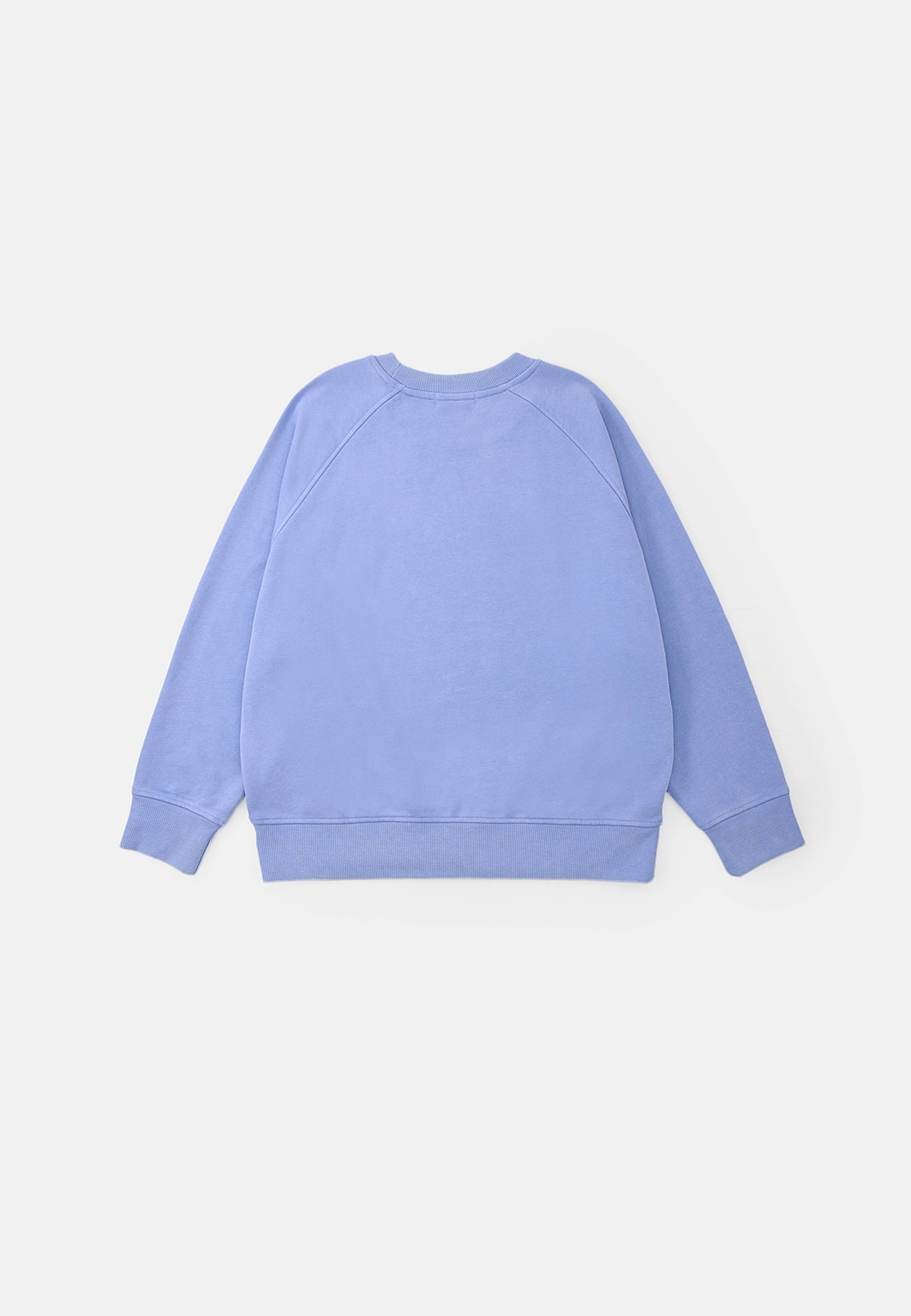 Sweatshirt IGGY, från Carin Wester, i färgen Mid Blue. Klicka för att öppna bilden i stort format