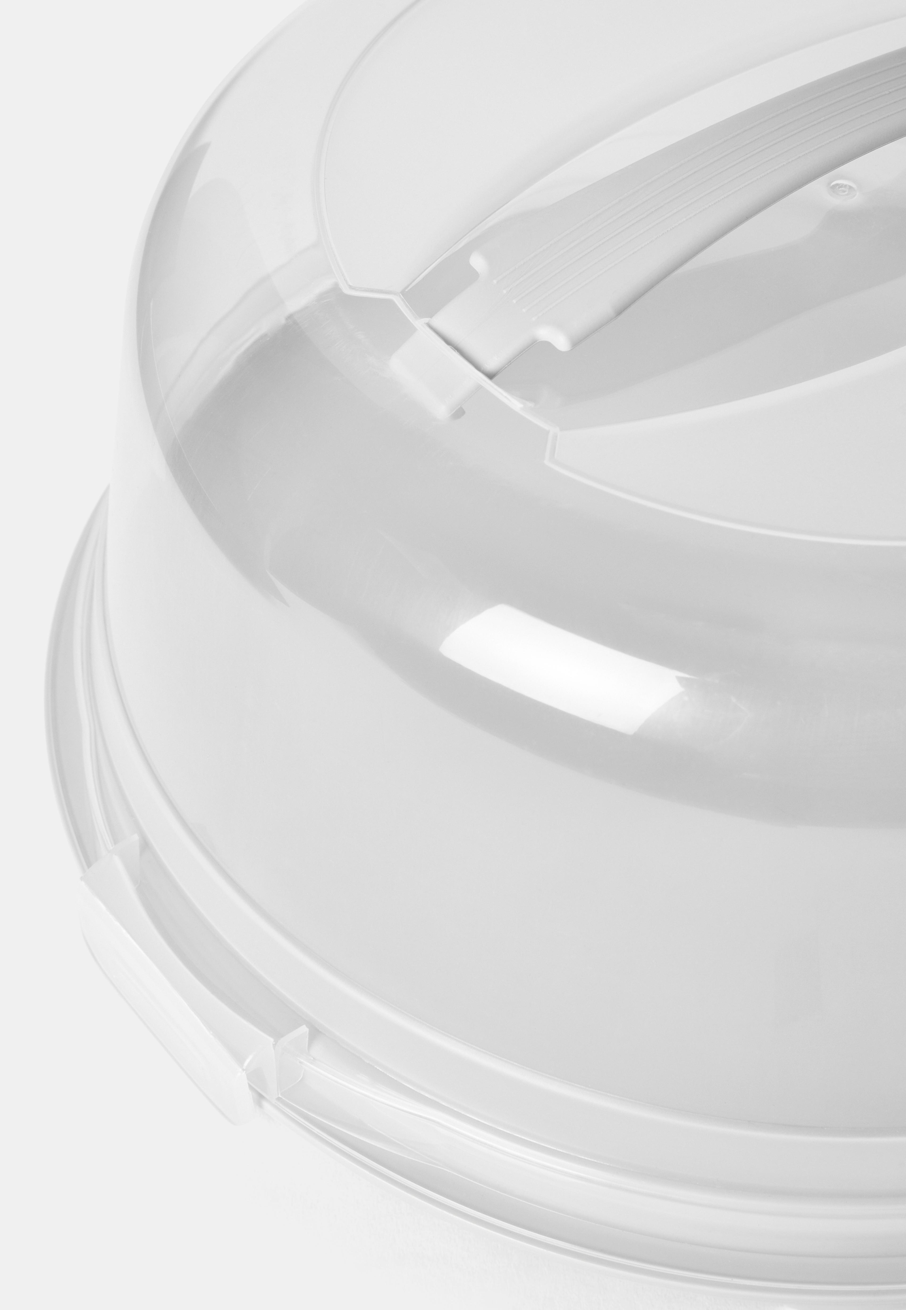 Tårtfat med lock BO, från Åhléns Home, i färgen Clear. Klicka för att öppna bilden i stort format