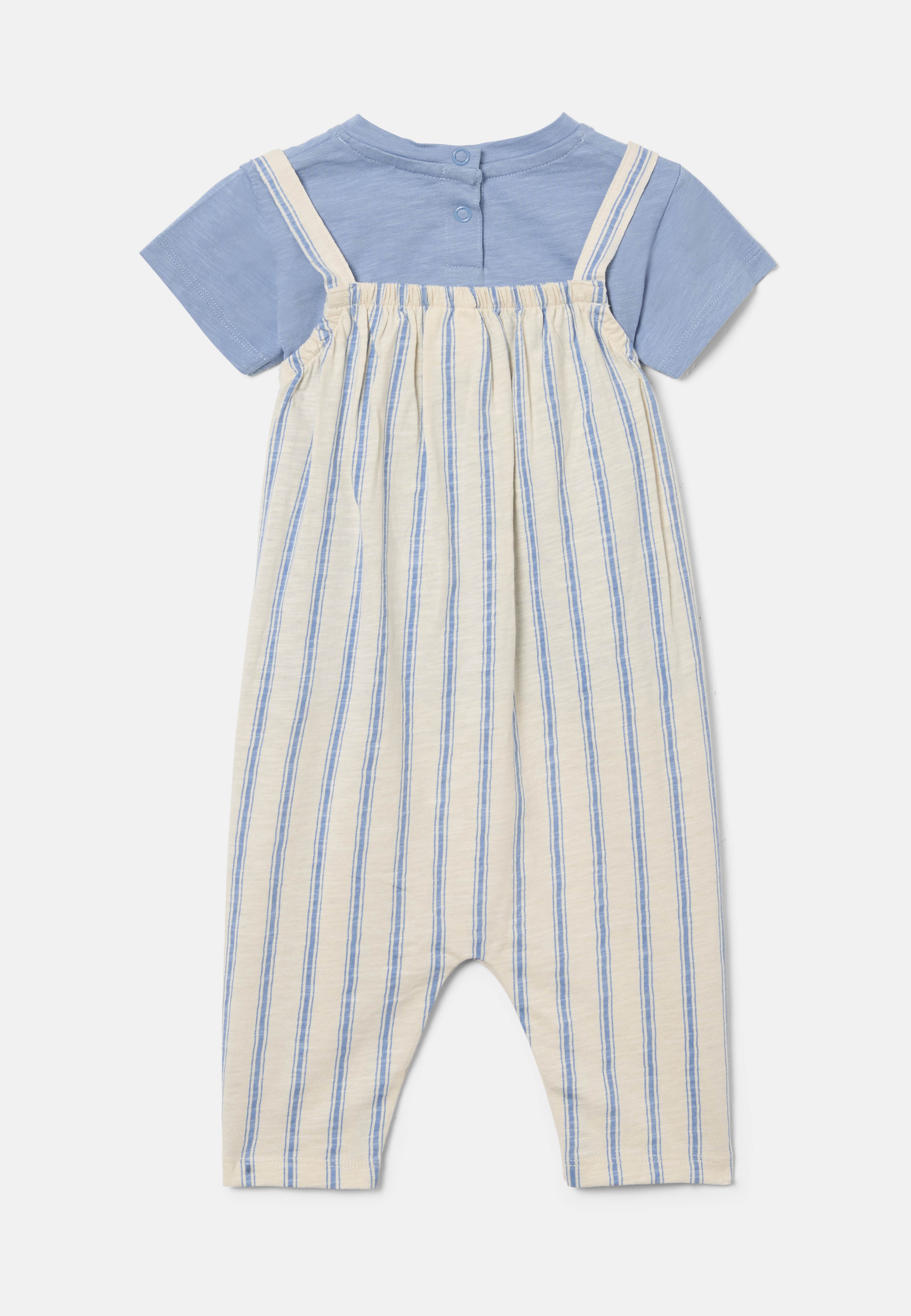 Tvådelat set ROLLO, från RIKIKI, i färgen Blue. Klicka för att öppna bilden i stort format