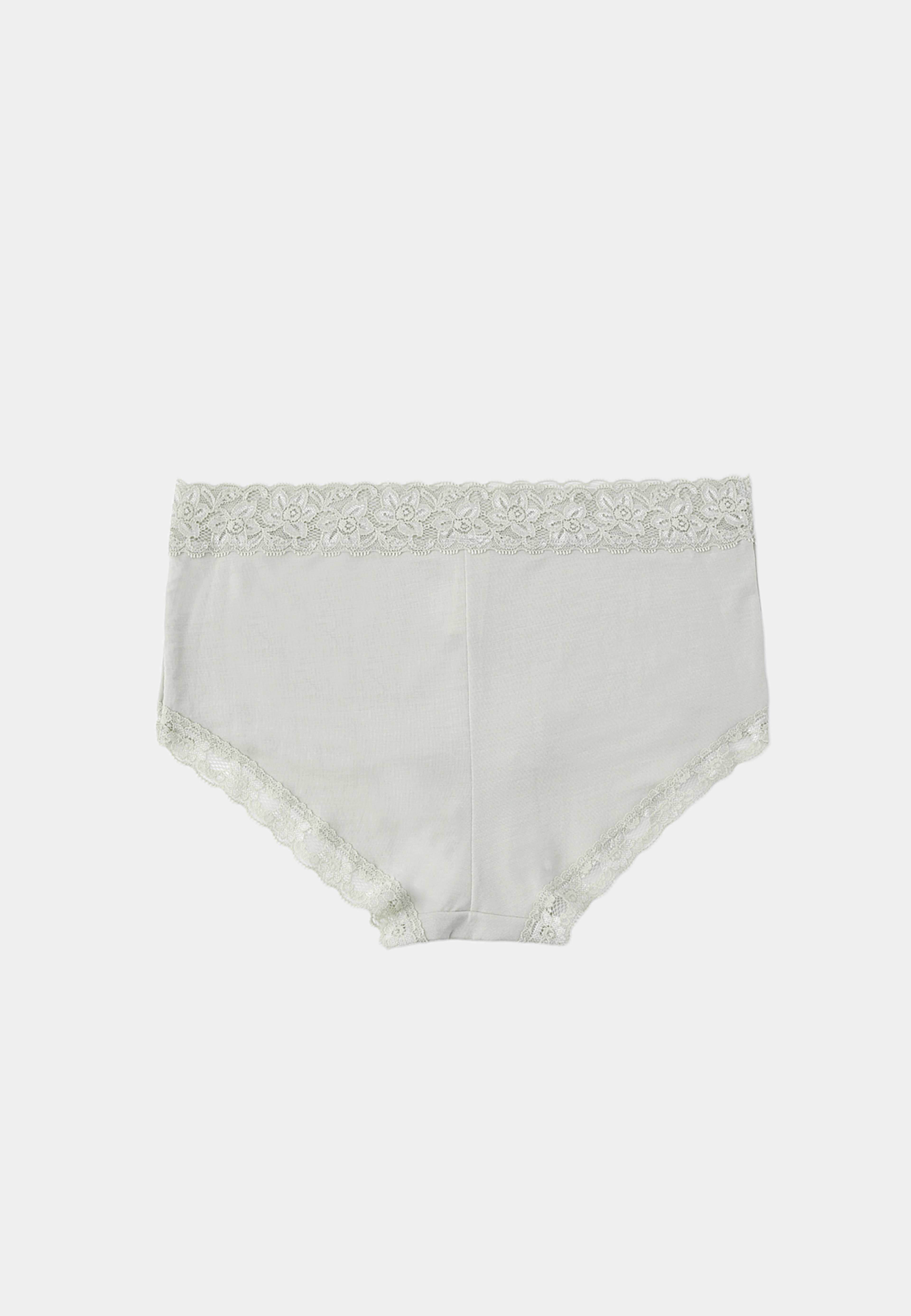 Hotpants i tencel TOWE, från Å WOMAN, i färgen Lt Green. Klicka för att öppna bilden i stort format