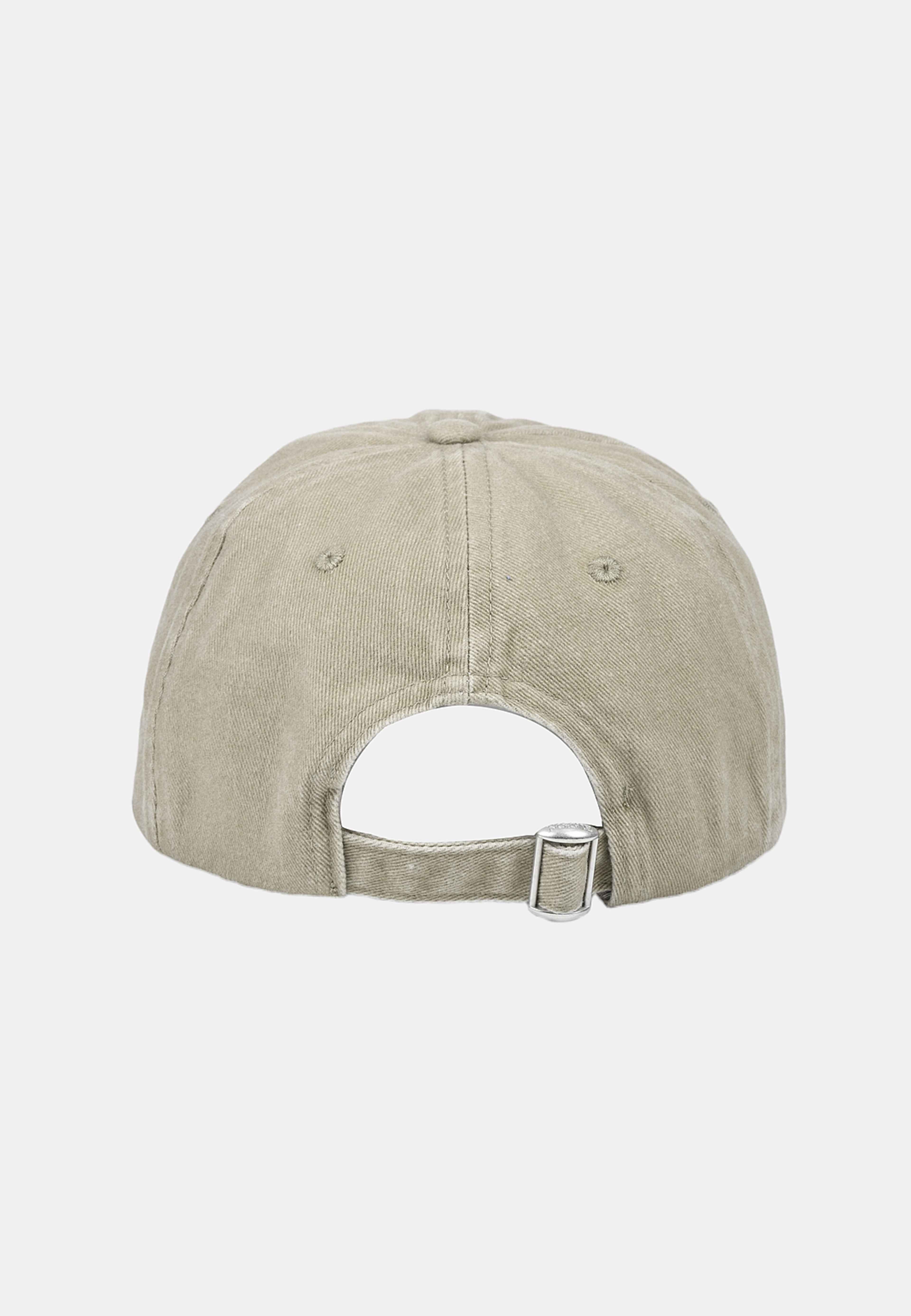 Keps med broderie WILLE, från NORVIE, i färgen Beige. Klicka för att öppna bilden i stort format