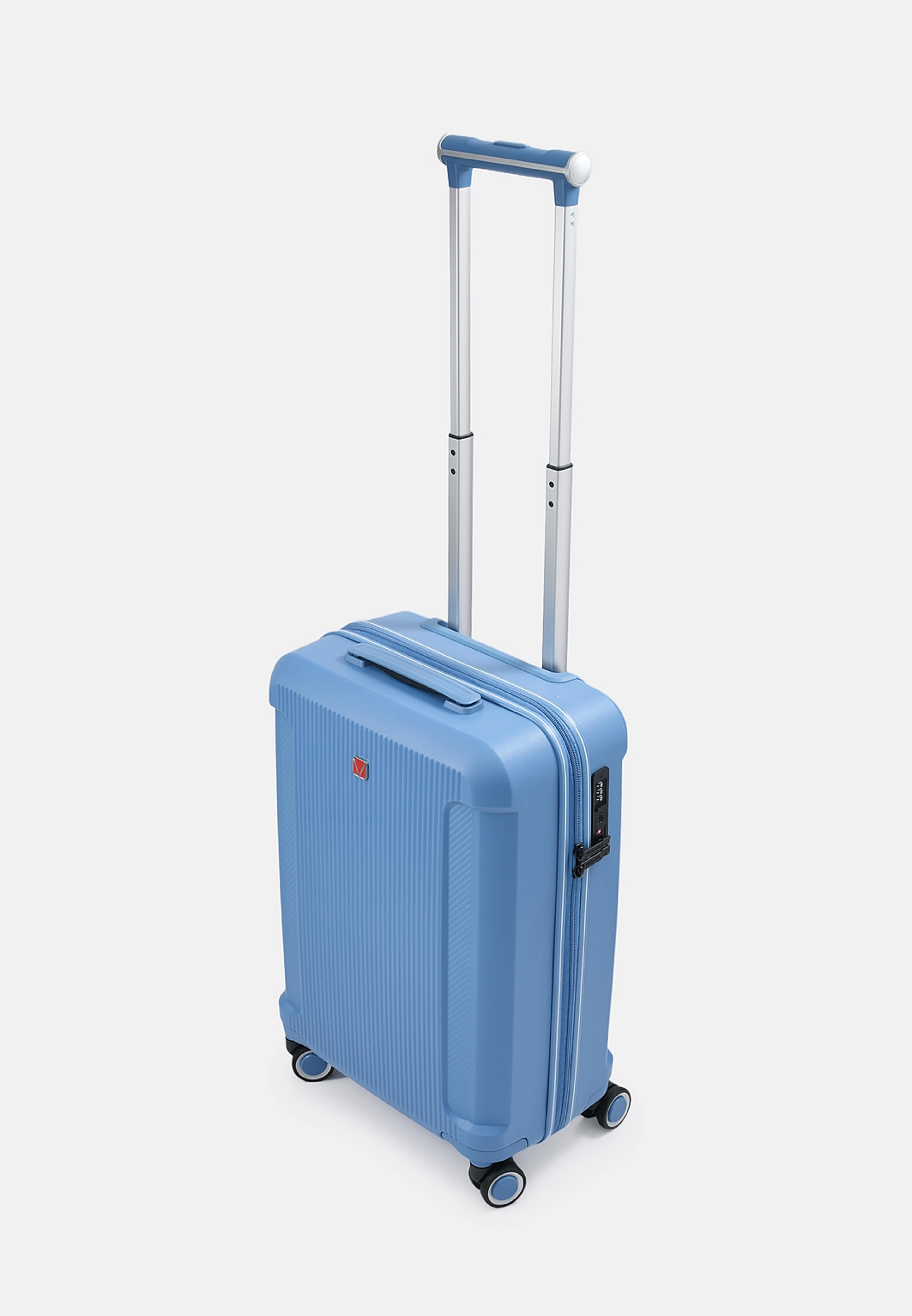 Kabinväska BERLIN 55 cm 34 L, från Monteroc, i färgen Blue. Klicka för att öppna bilden i stort format