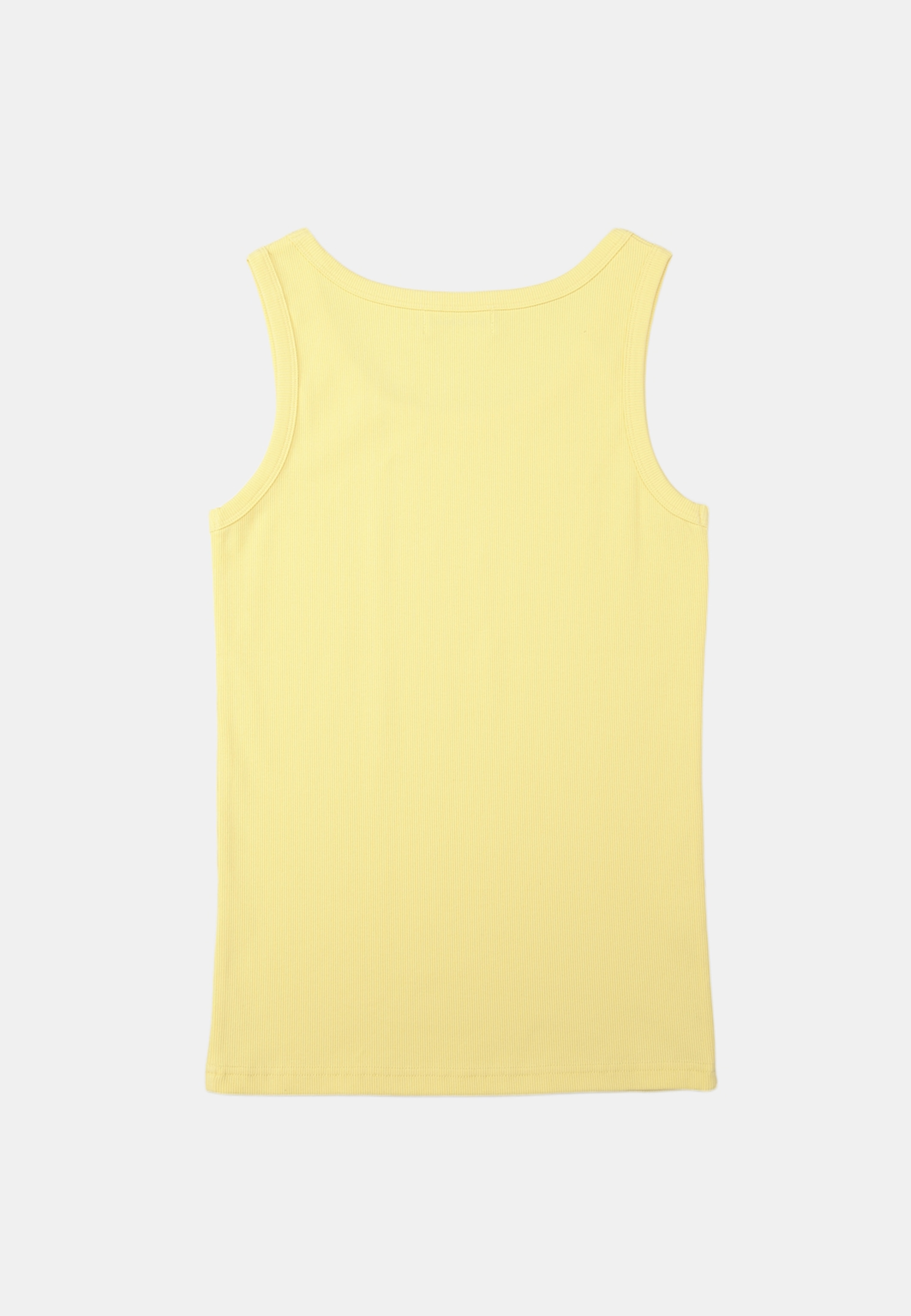 Ribbat linne SUNNI, från Carin Wester, i färgen Light Yellow. Klicka för att öppna bilden i stort format