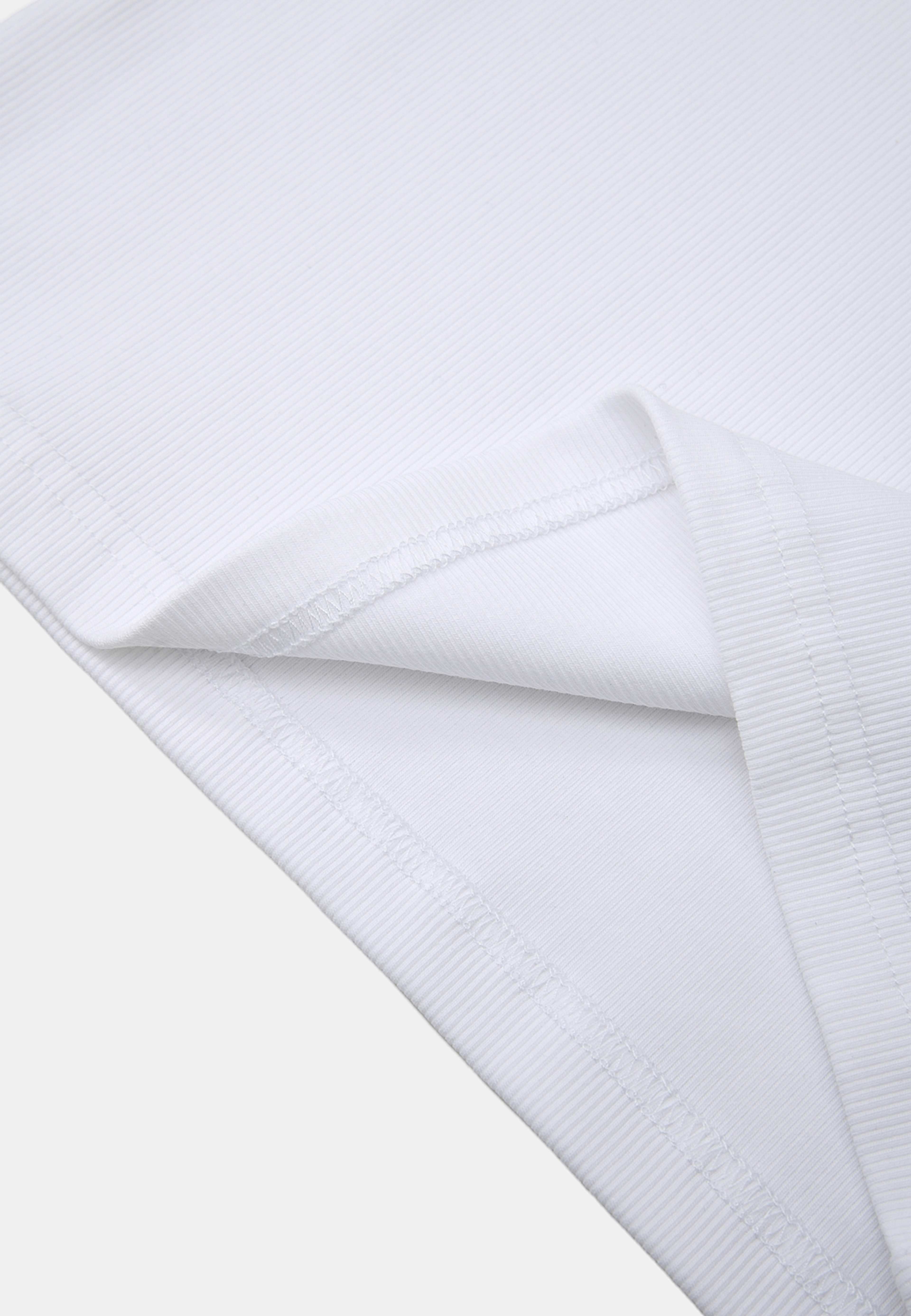 Ribbat linne SUNNI, från Carin Wester, i färgen Bright White. Klicka för att öppna bilden i stort format