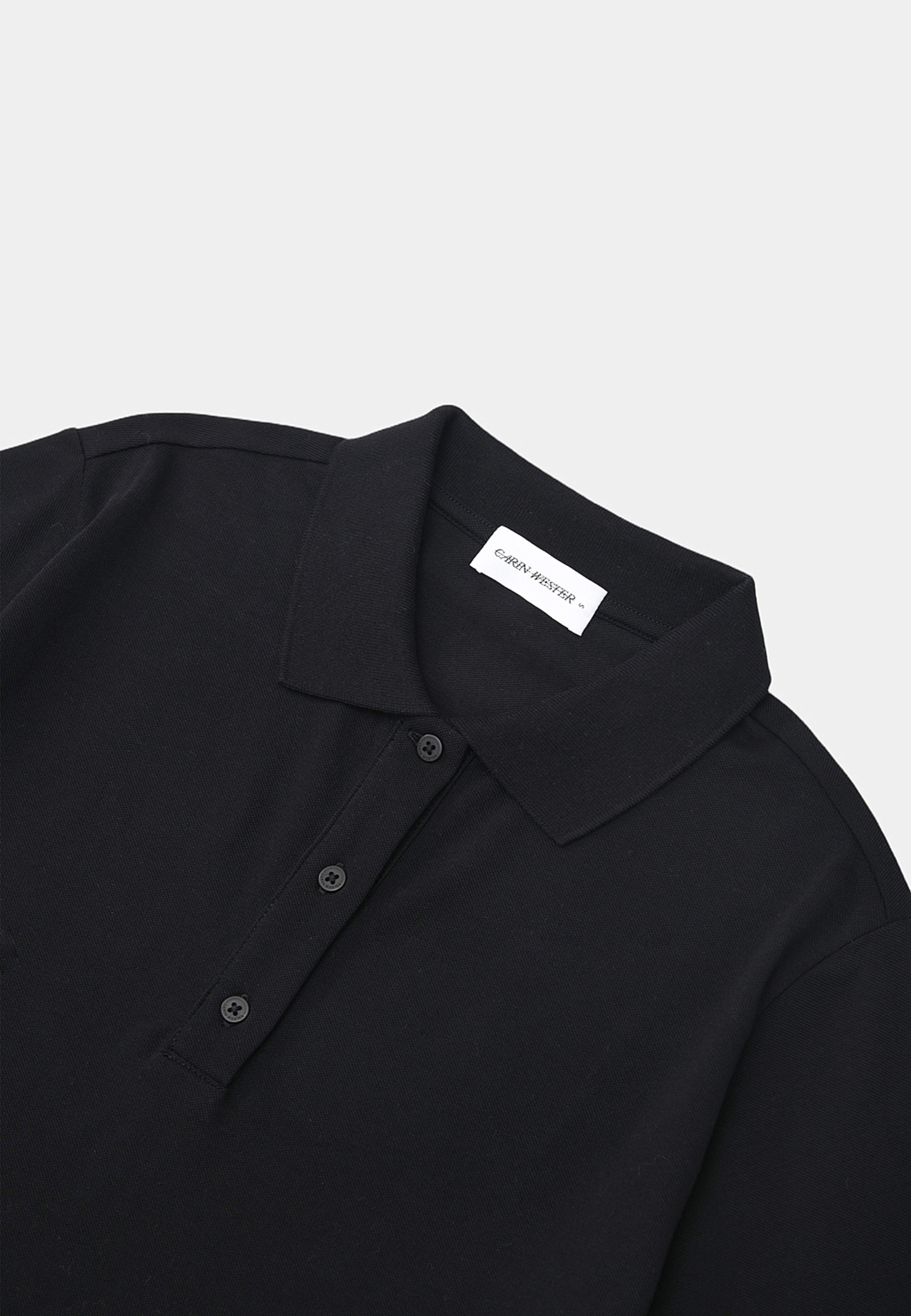 Pikétröja IMMI, från Carin Wester, i färgen Black. Klicka för att öppna bilden i stort format