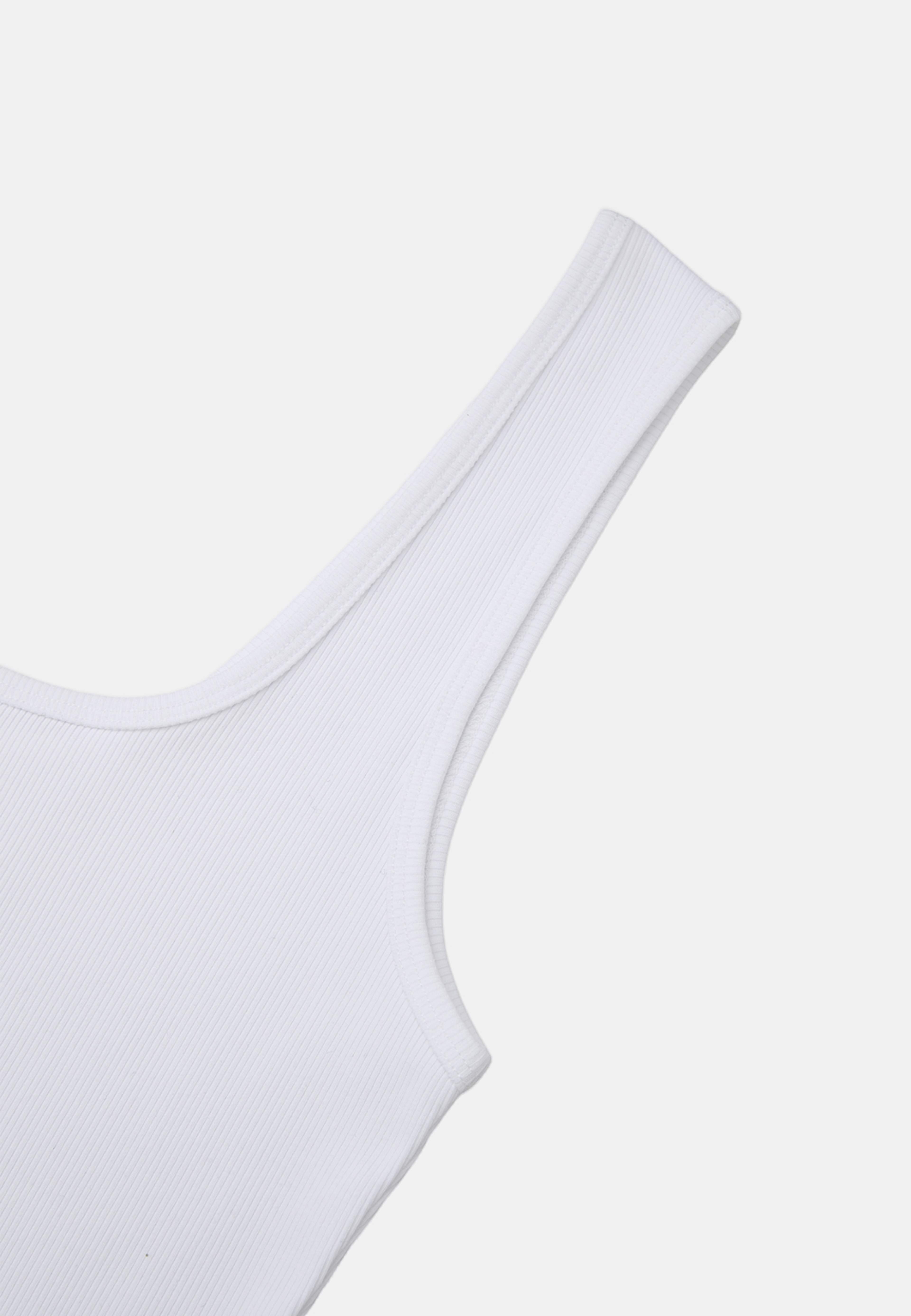 Ribbat linne BEATRICE, från Wera, i färgen White. Klicka för att öppna bilden i stort format