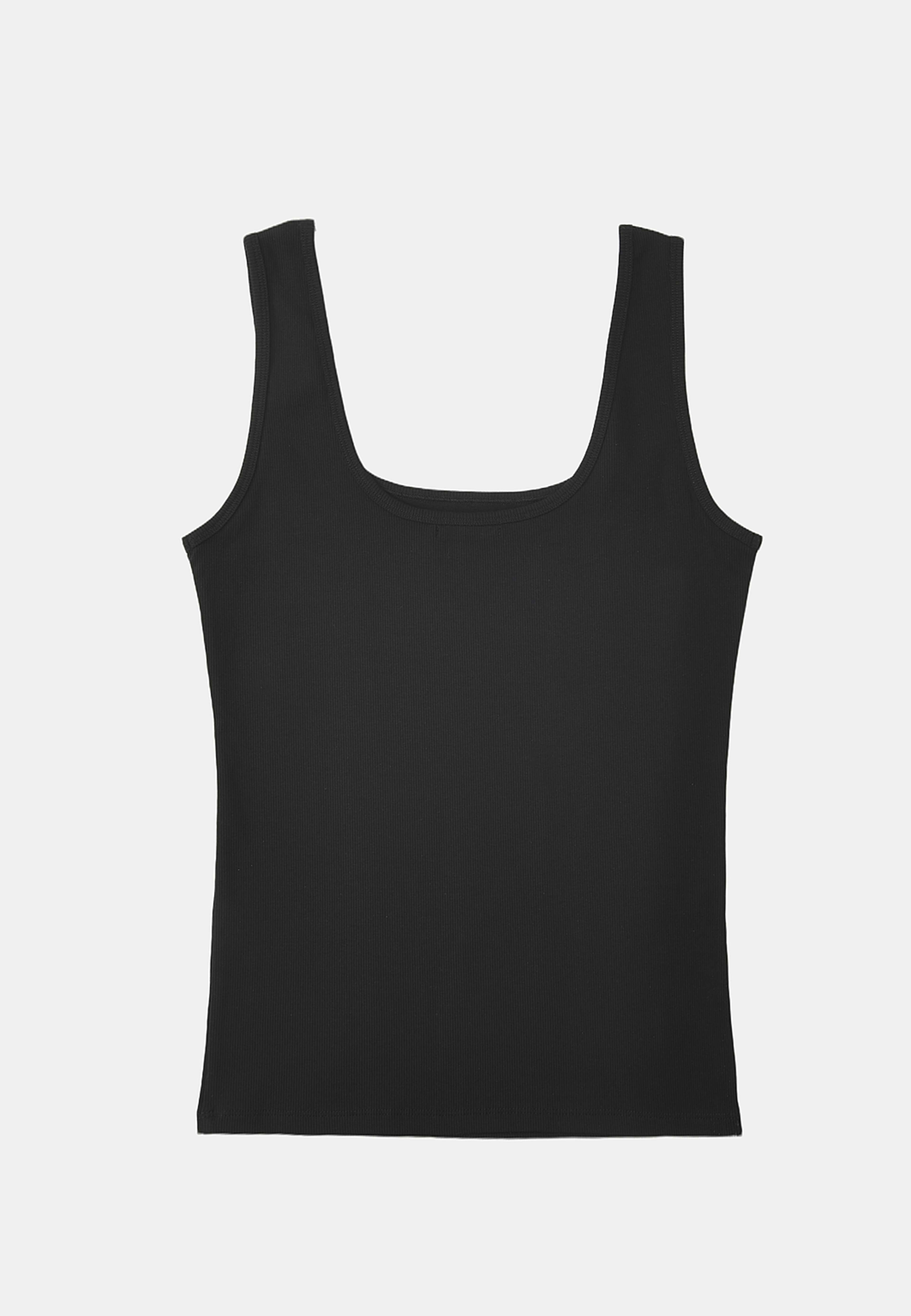 Ribbat linne BEATRICE, från Wera, i färgen Black. Klicka för att öppna bilden i stort format