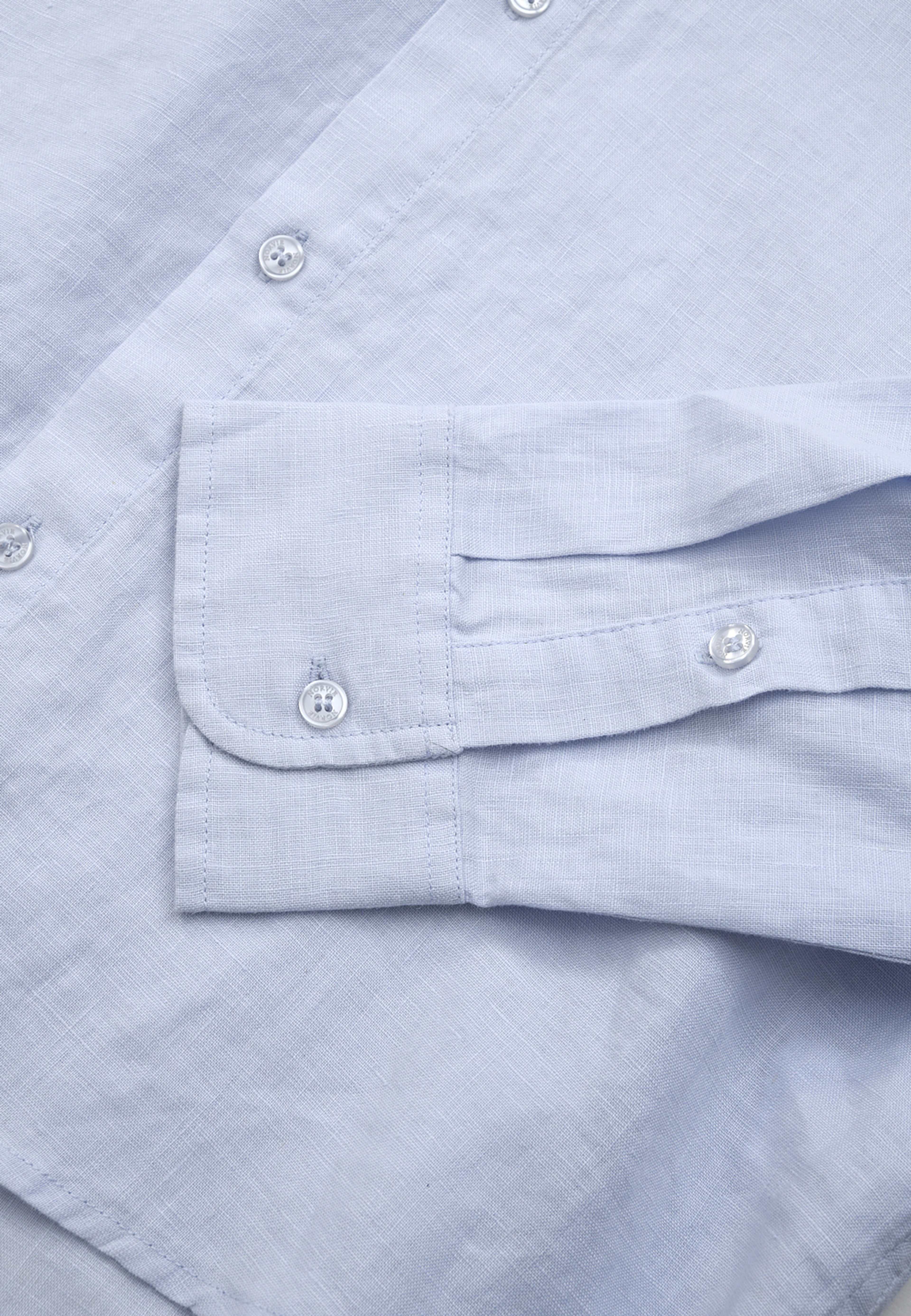 Linneskjorta KARL, från NORVIE, i färgen Light Blue. Klicka för att öppna bilden i stort format