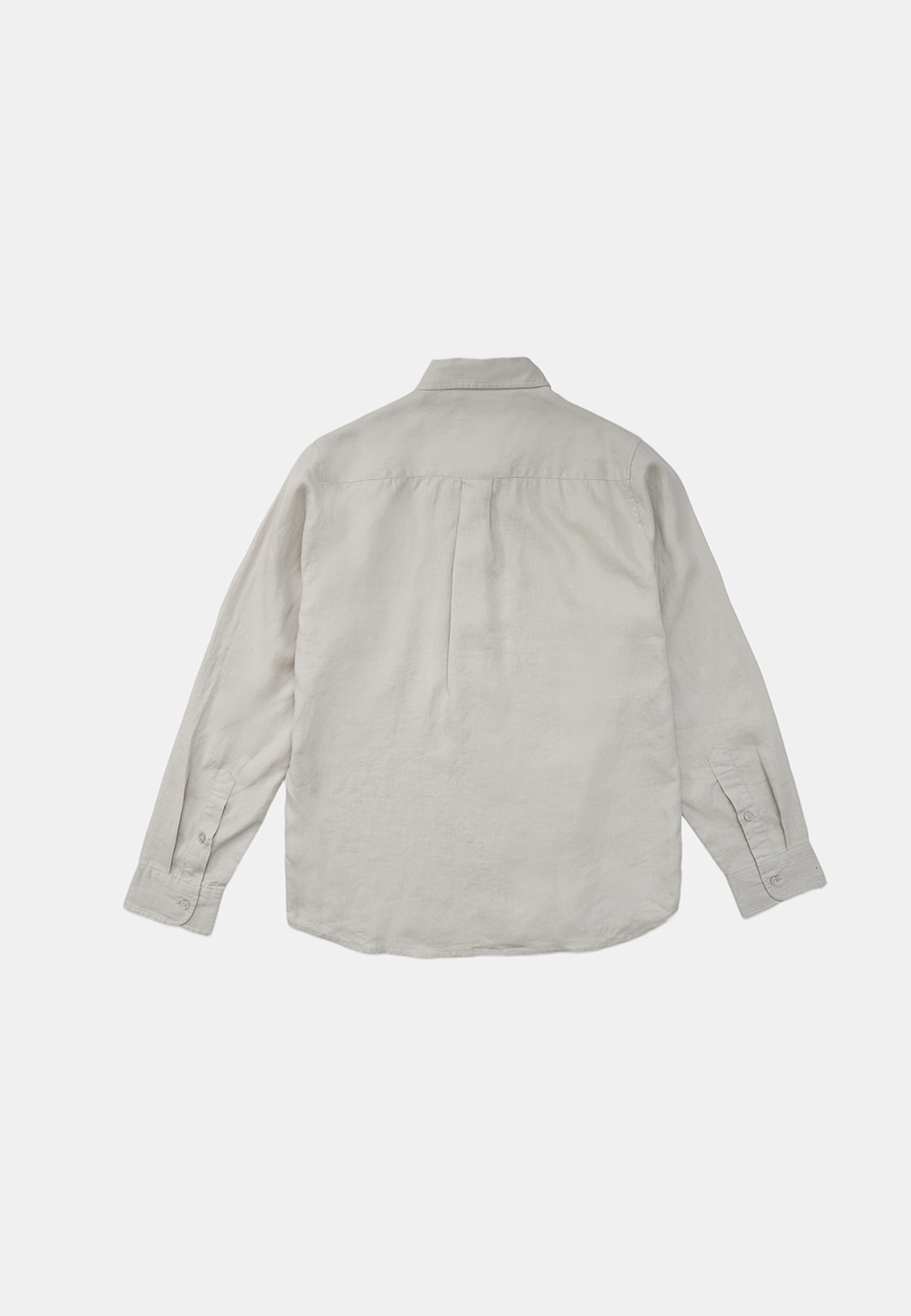 Linneskjorta KARL, från NORVIE, i färgen Beige. Klicka för att öppna bilden i stort format