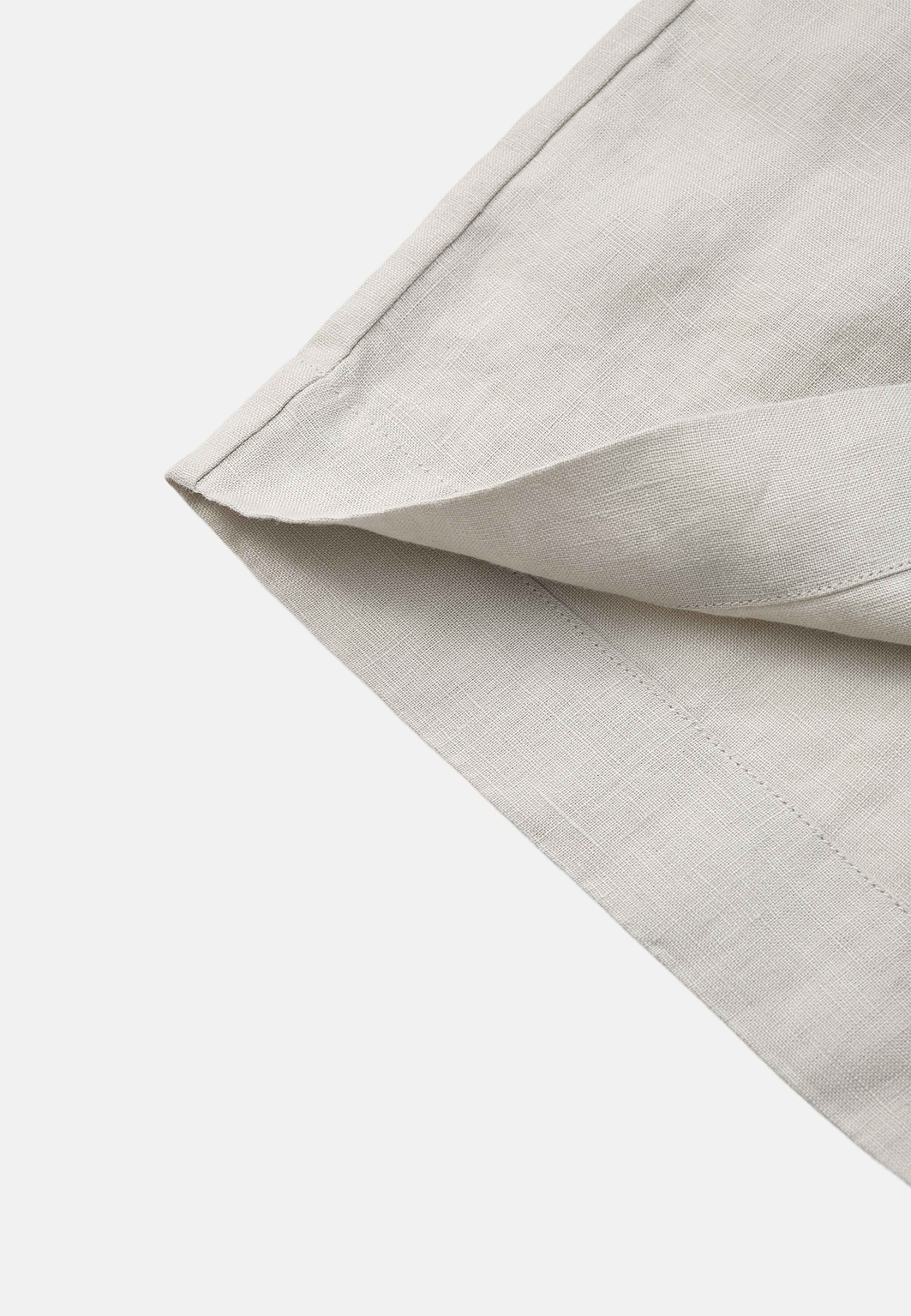 Linneshorts DANTE, från NORVIE, i färgen Beige. Klicka för att öppna bilden i stort format